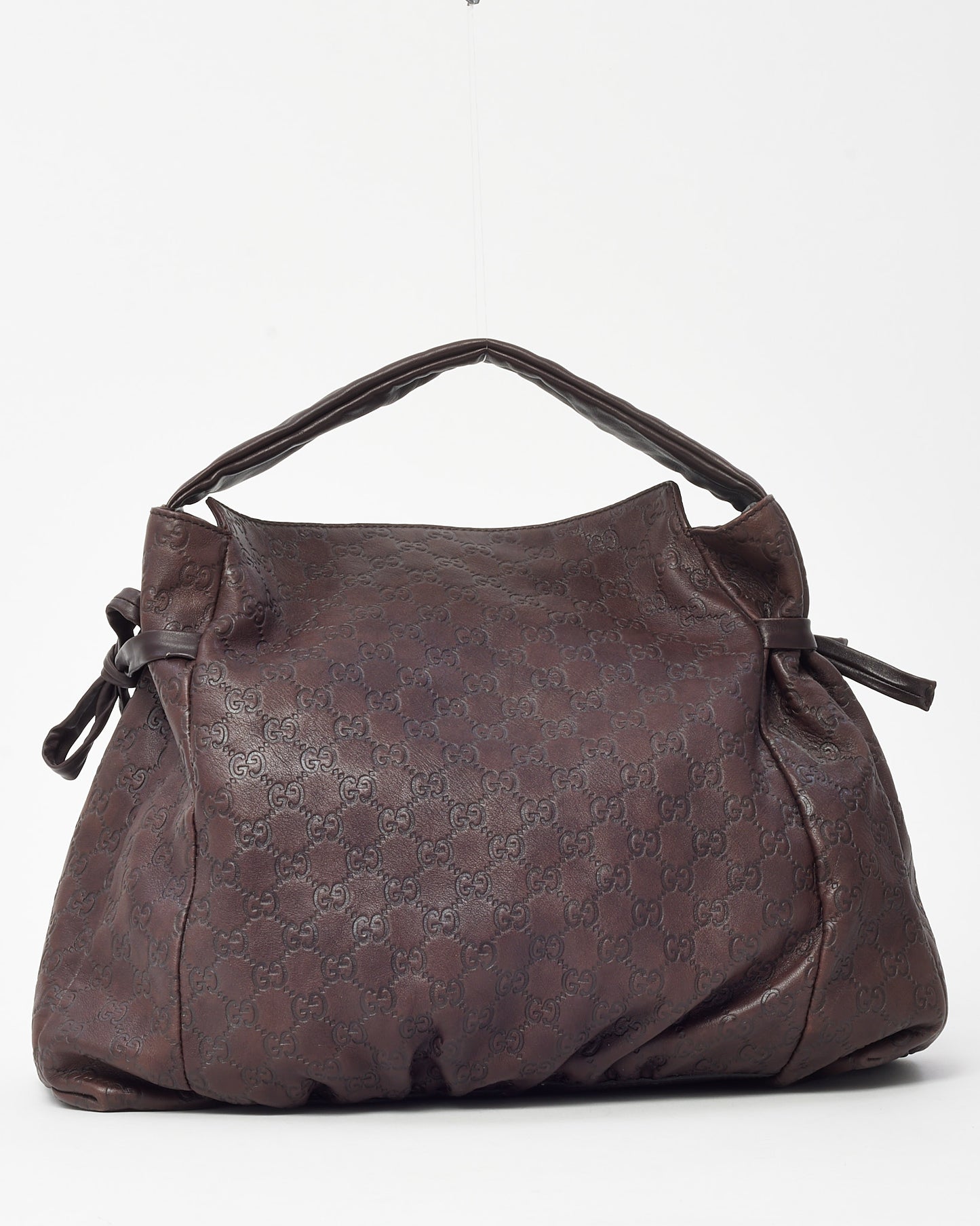 Gucci Brown Guccissima Leather Medium Hysteria Shoulder Bag