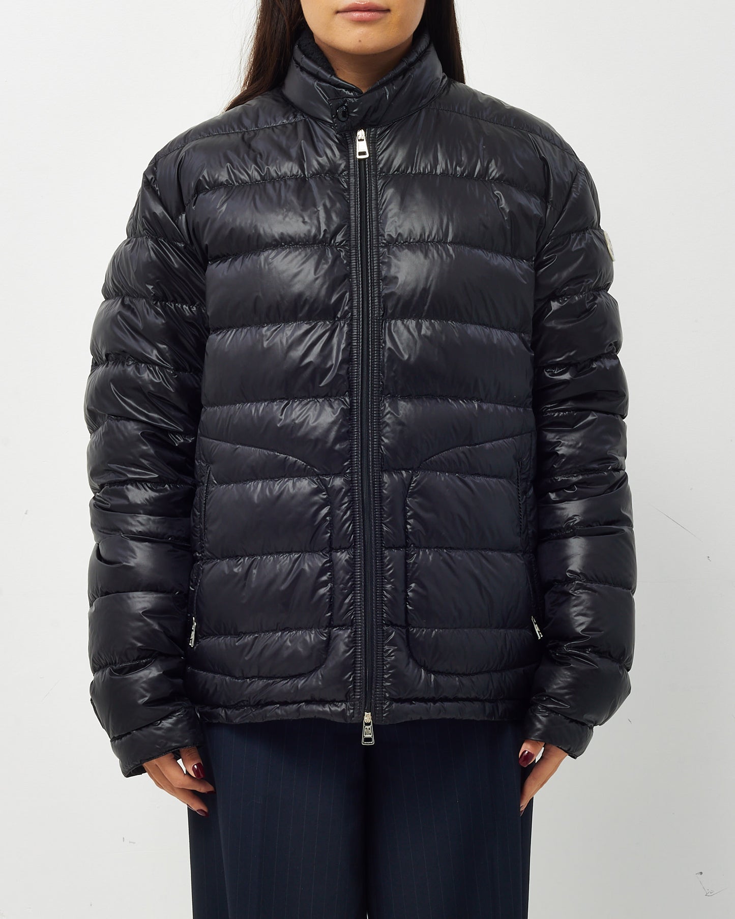 Moncler Men's Black Acorus Down Padded Jacket - 6 MEN