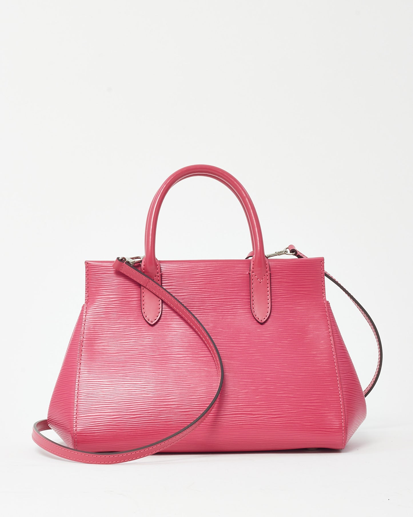 Louis Vuitton Fuchsia Pink Epi Leather Marly BB Top Handle Bag with Strap