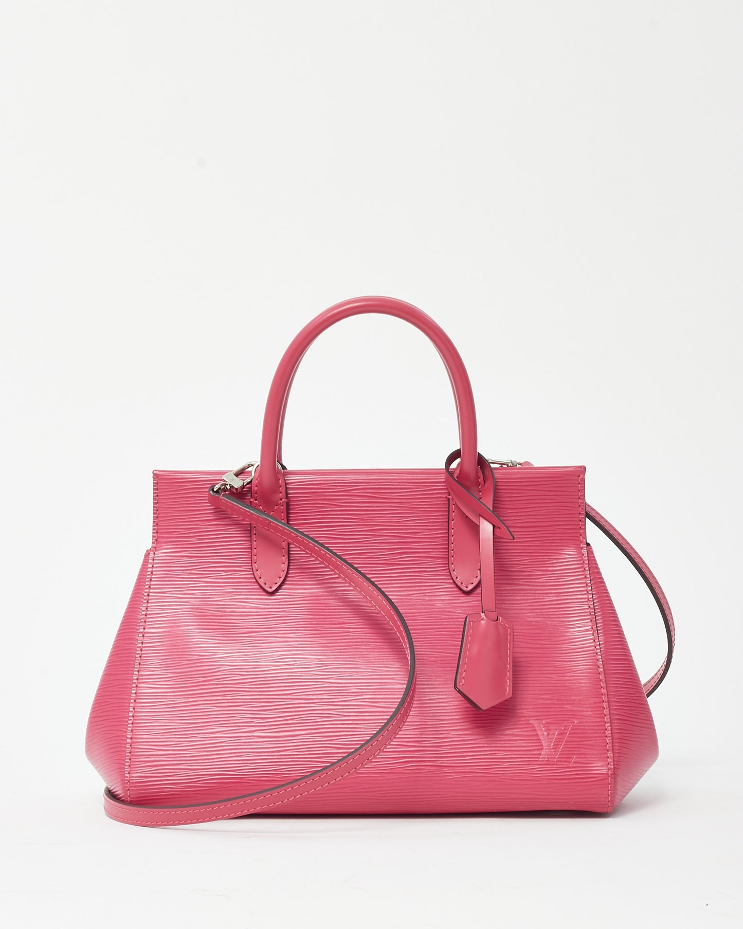 Louis Vuitton Fuchsia Pink Epi Leather Marly BB Top Handle Bag with Strap