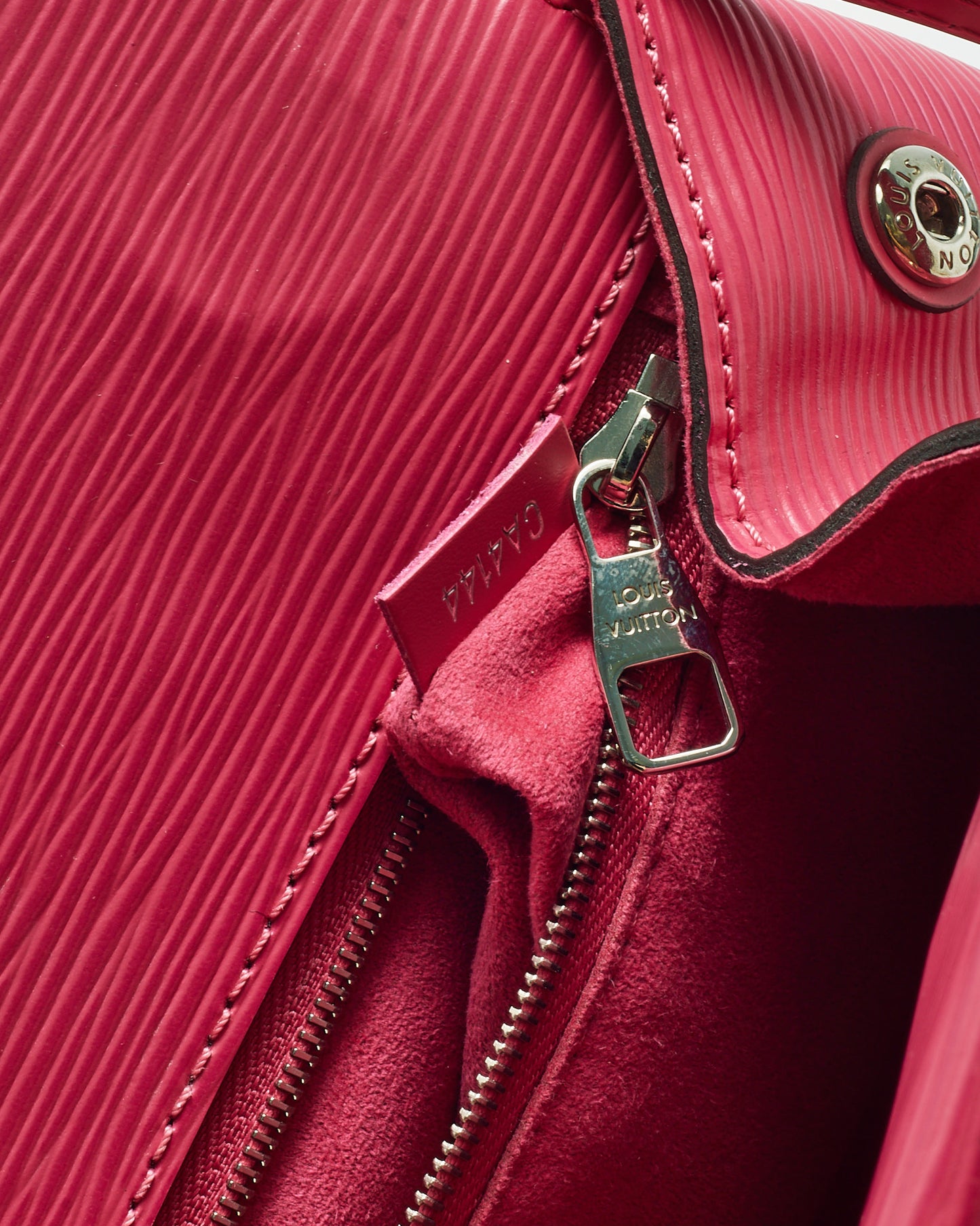 Louis Vuitton Fuchsia Pink Epi Leather Marly BB Top Handle Bag with Strap