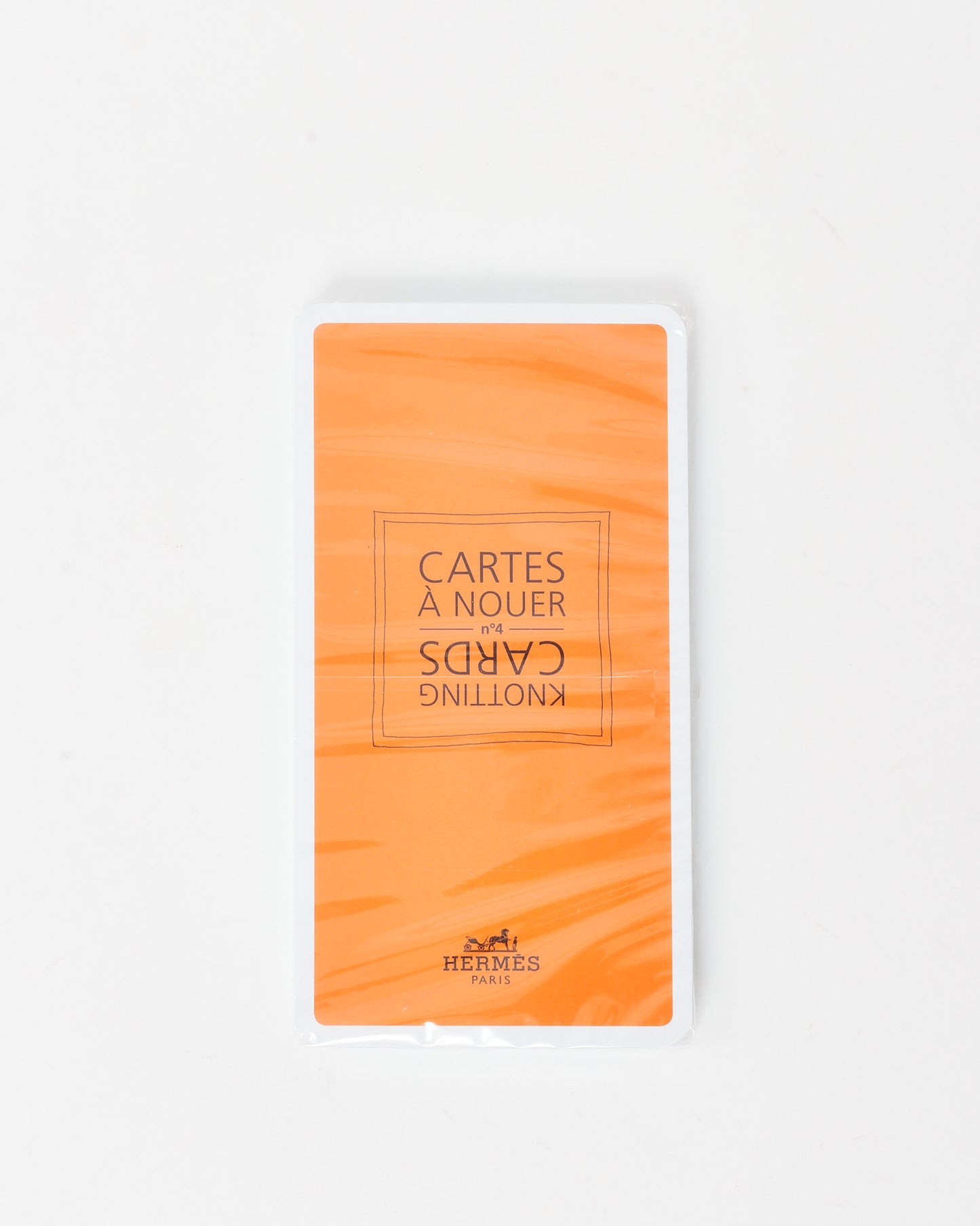 Hermès Beige and Pink Coaching Silk Scarf & Tying Card System