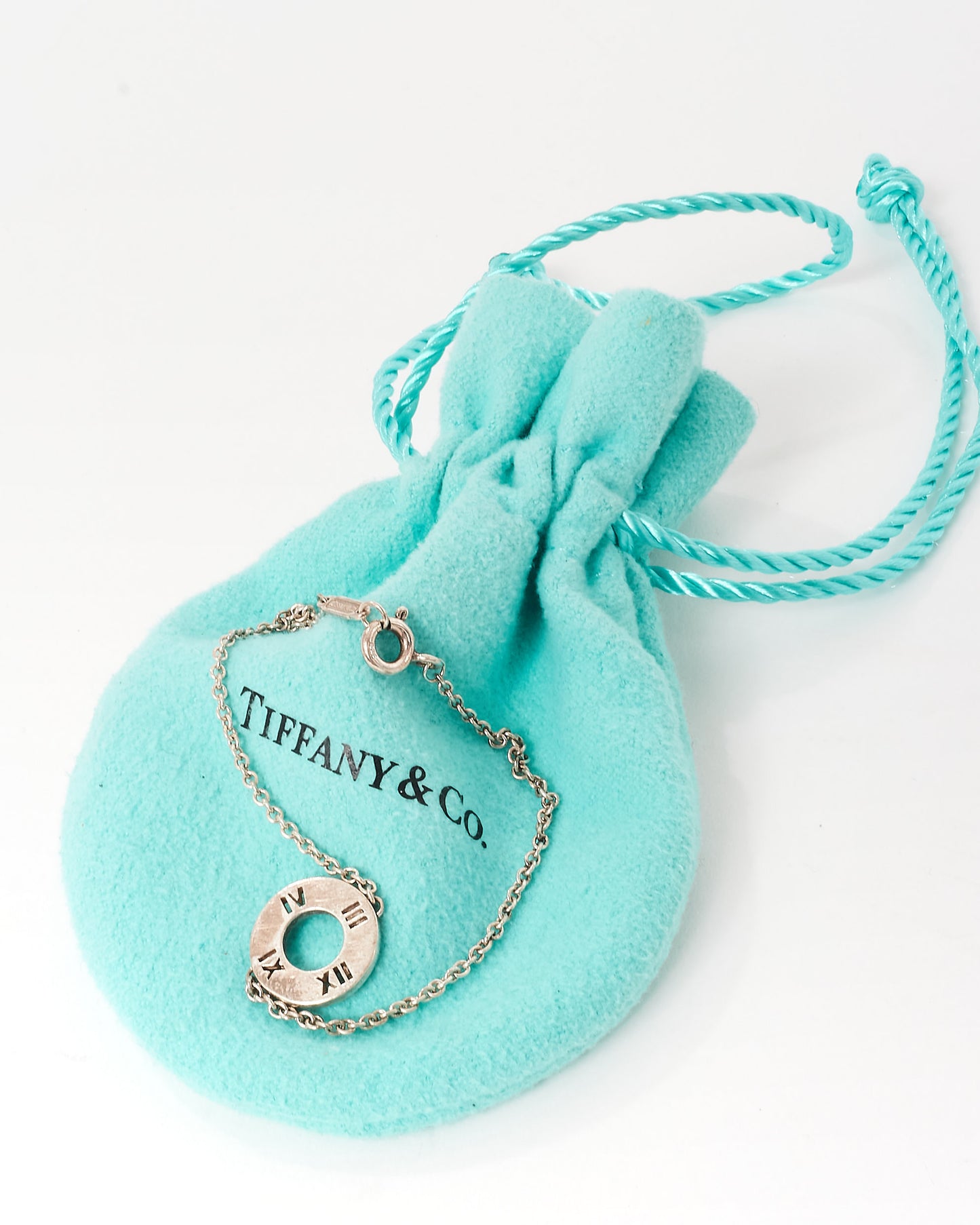 Tiffany & Co. 925 Sterling Silver Atlas Chain Bracelet