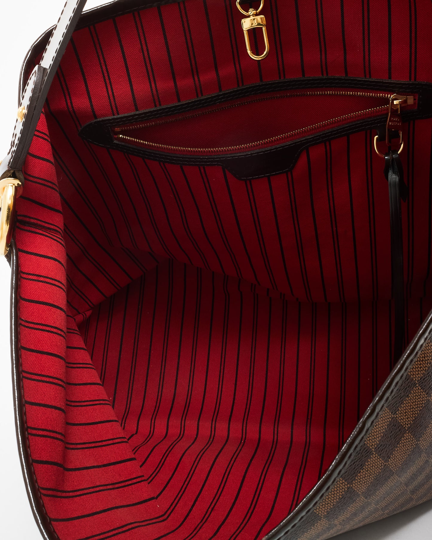 Louis Vuitton Damier Ebene Delightful MM Shoulder Bag