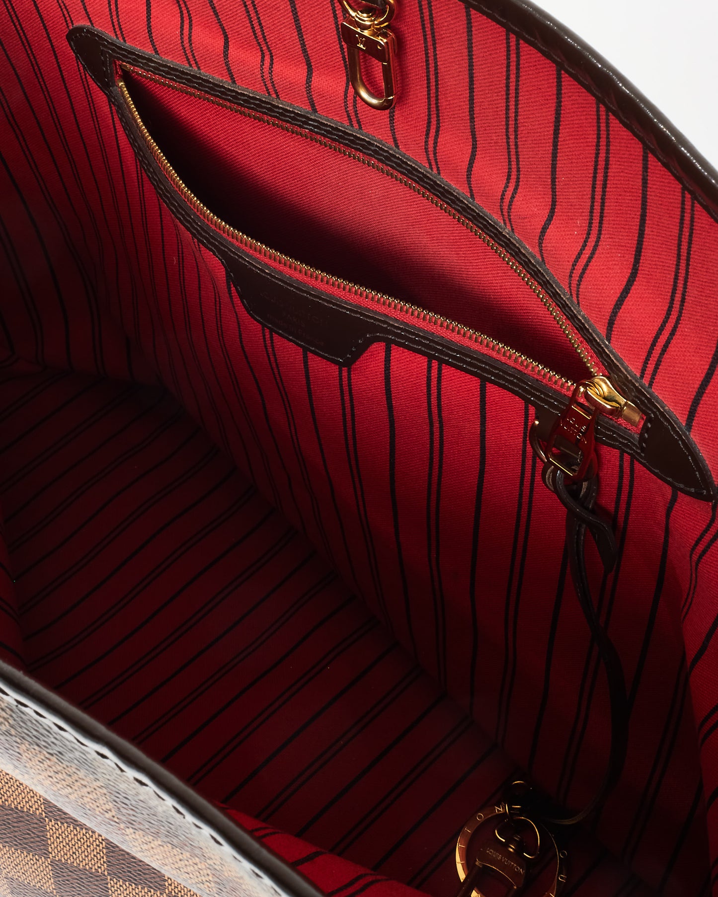 Louis Vuitton Damier Ebene Delightful MM Shoulder Bag