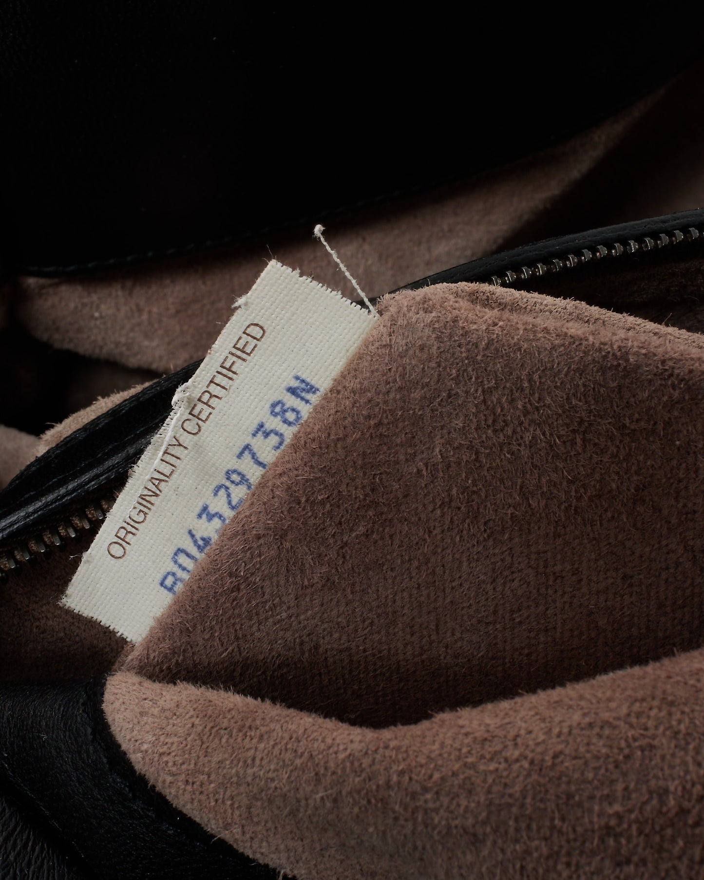 Bottega Veneta Vintage Black Intrecciato Leather Medium Olimpia Shoulder Bag