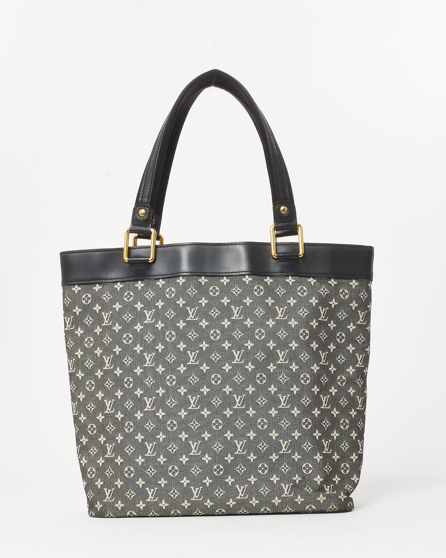 Louis Vuitton Navy Monogram Mini Lin Lucille GM Tote