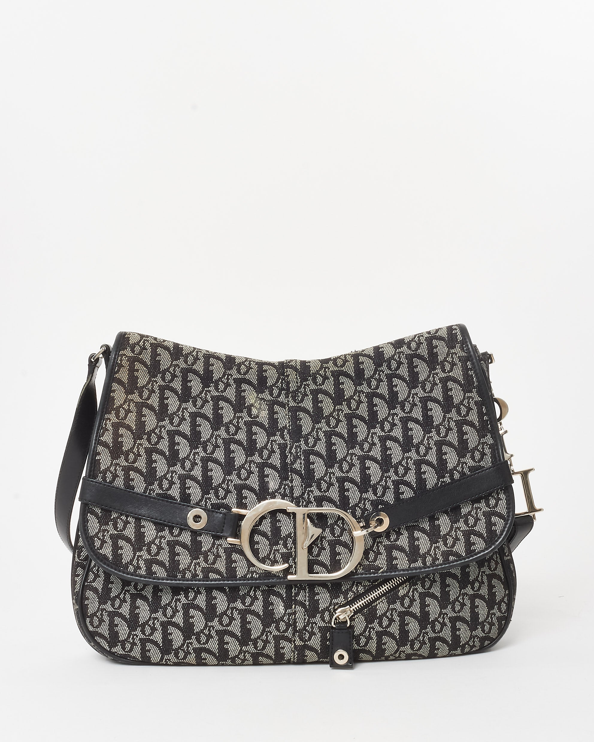 ◆Chistian Dior クリスチャンディオール ロゴ ヴィンテージ ショルダー バッグ ネイビー レディース R2745NA ヴィンテージ ショルダーバッグ | Christian Dior - レディース 渋谷