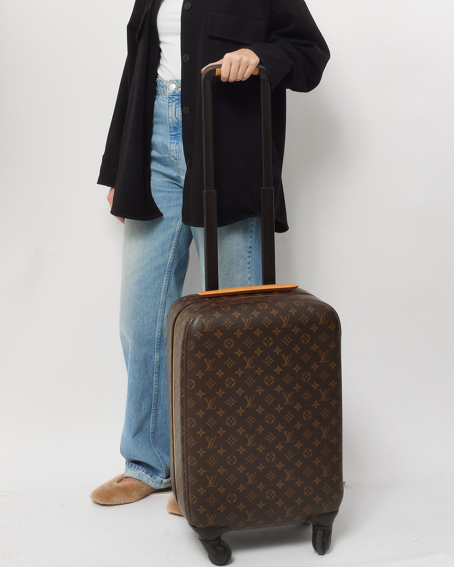 Louis Vuitton Monogram Canvas Zephyr 55 Rolling Luggage