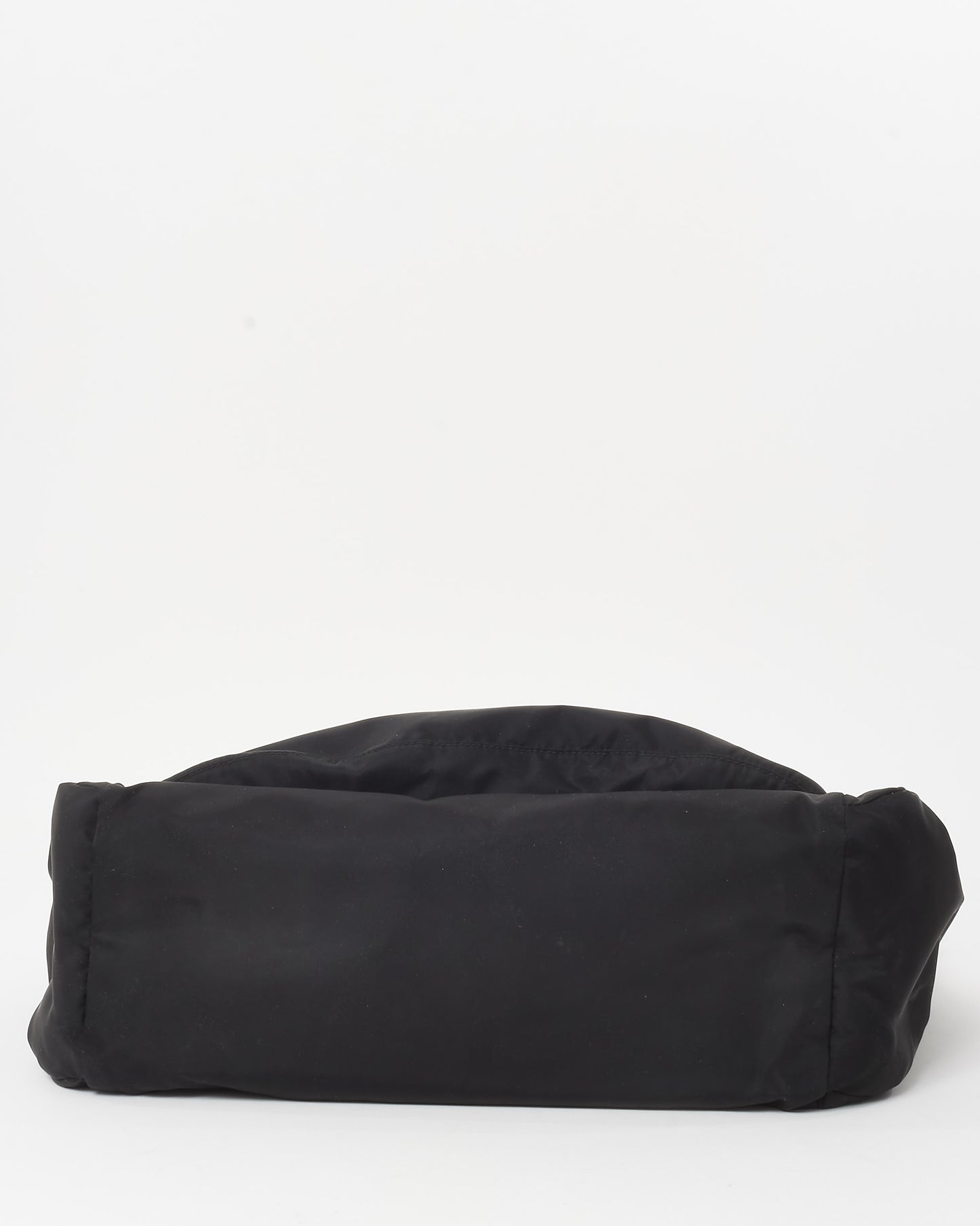 Prada Black Nylon Double Front Pocket Top Handle 2Way Carry on Bag