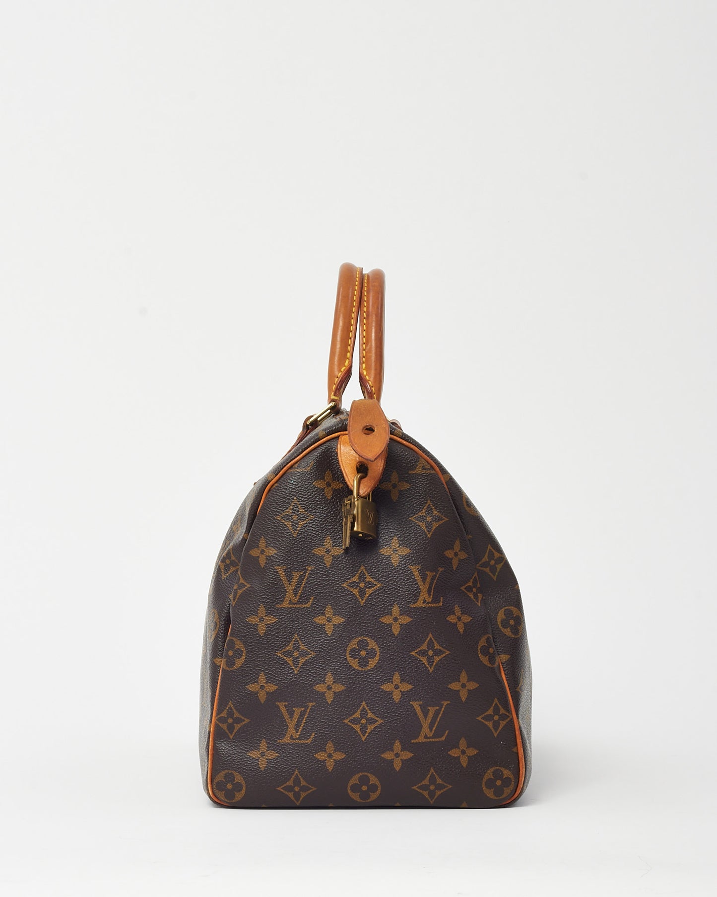 Louis Vuitton Monogram Coated Canvas Speedy 35 Bag