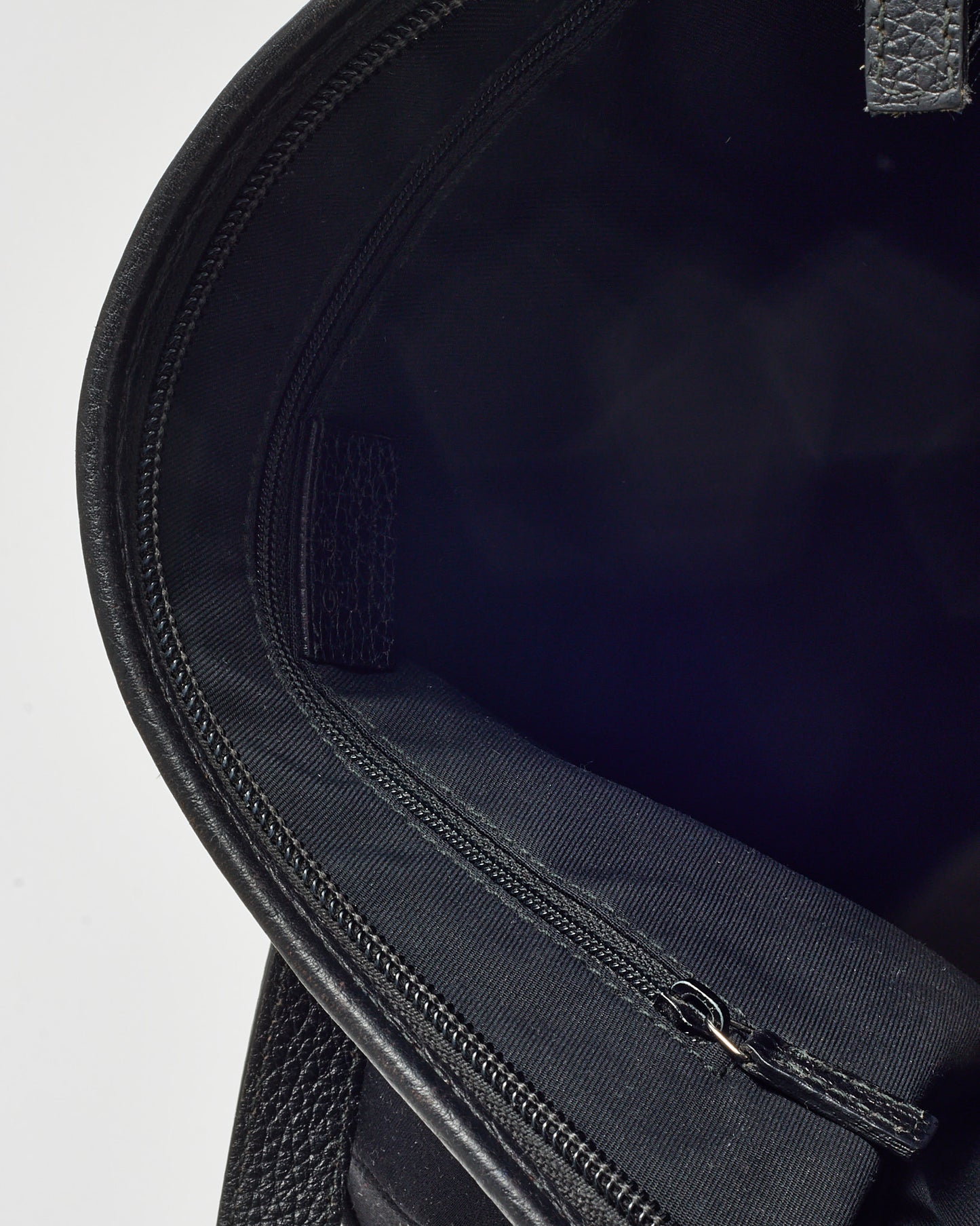 Gucci Black GG Monogram Canvas D-Ring Abbey Messenger Bag