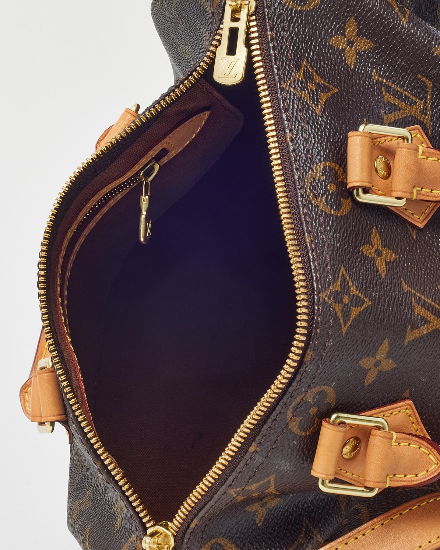 Louis Vuitton Monogram Coated Canvas Speedy Bandoulière 25