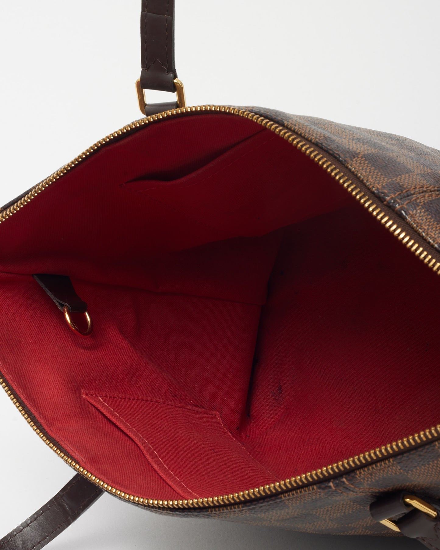 Louis Vuitton Damier Ebene Coated Canvas Totally PM Tote Bag