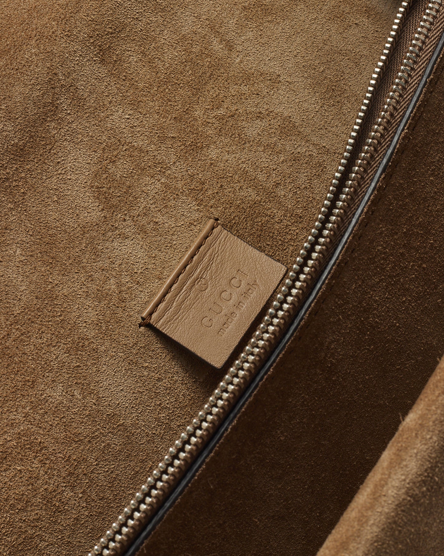 Gucci Beige Suede and GG Monogram Supreme Canvas Small Dionysus Shoulder Bag