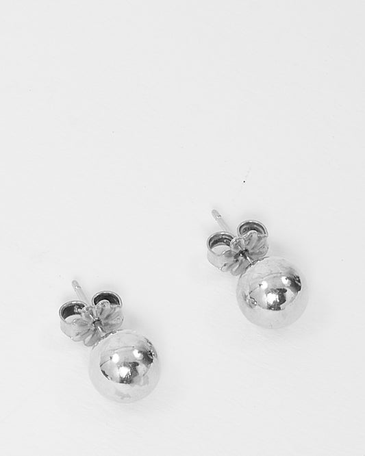 Tiffany & Co. Sterling Silver HardWear Ball Earrings