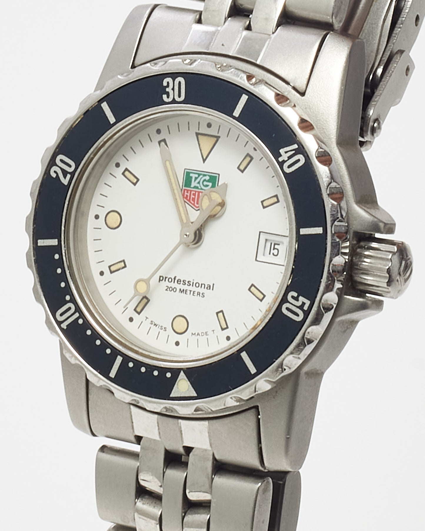 Tag Heuer Stainless Professional 200M Tag 1500 Series Diver WD1413 28mm Watch