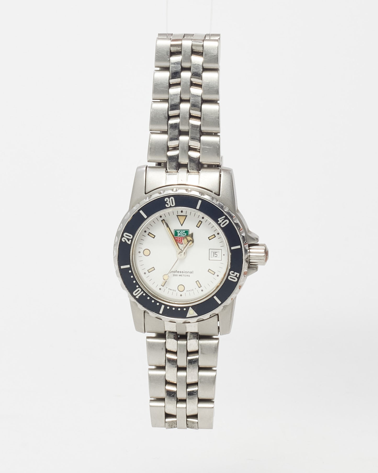 Tag Heuer Stainless Professional 200M Tag 1500 Series Diver WD1413 28mm Watch