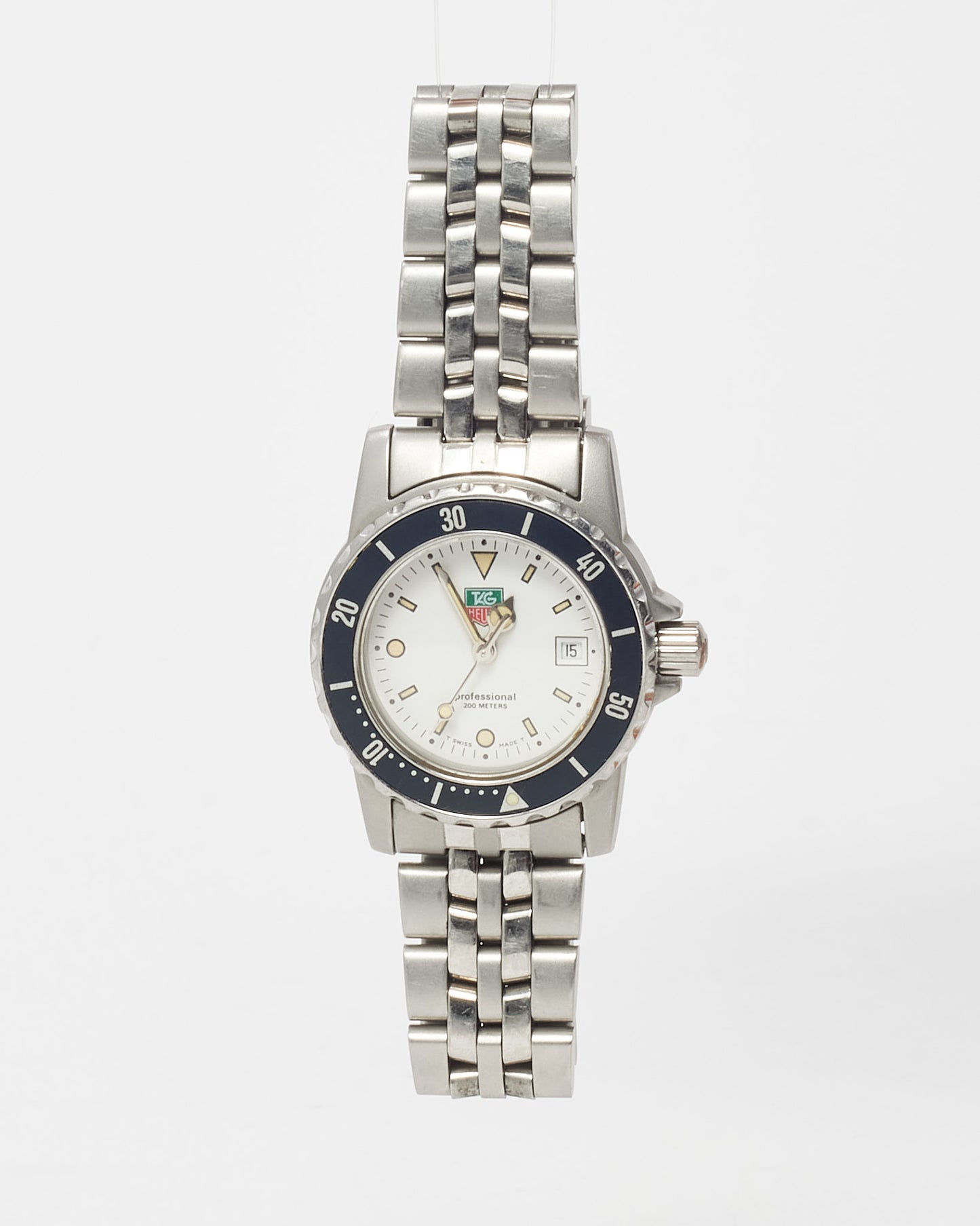 Tag Heuer Stainless Professional 200M Tag 1500 Series Diver WD1413 28mm Watch