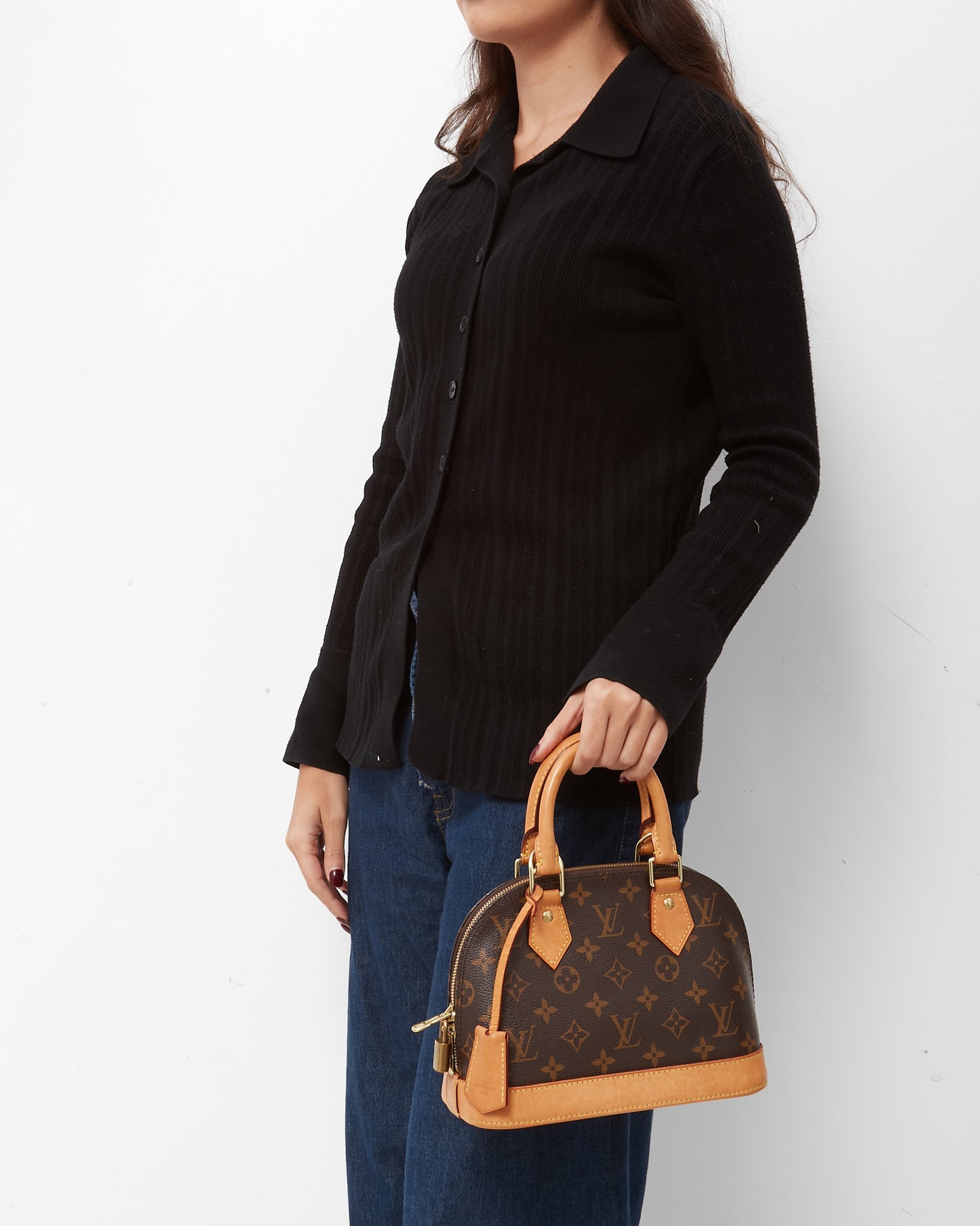 Louis Vuitton Monogram Canvas Alma BB Handbag