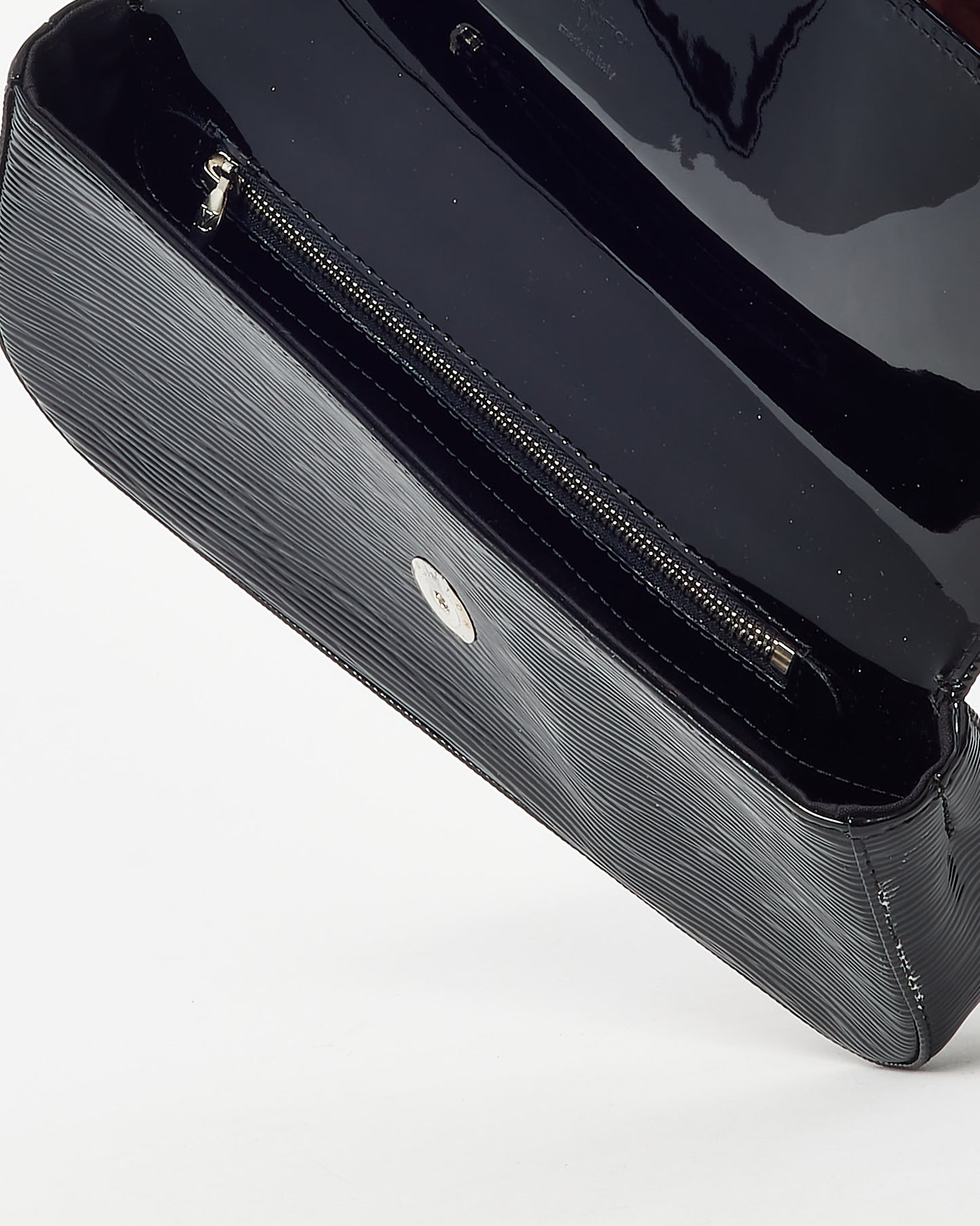 Louis Vuitton Black Epi Electric Leather SHW LV Sobe Clutch Bag