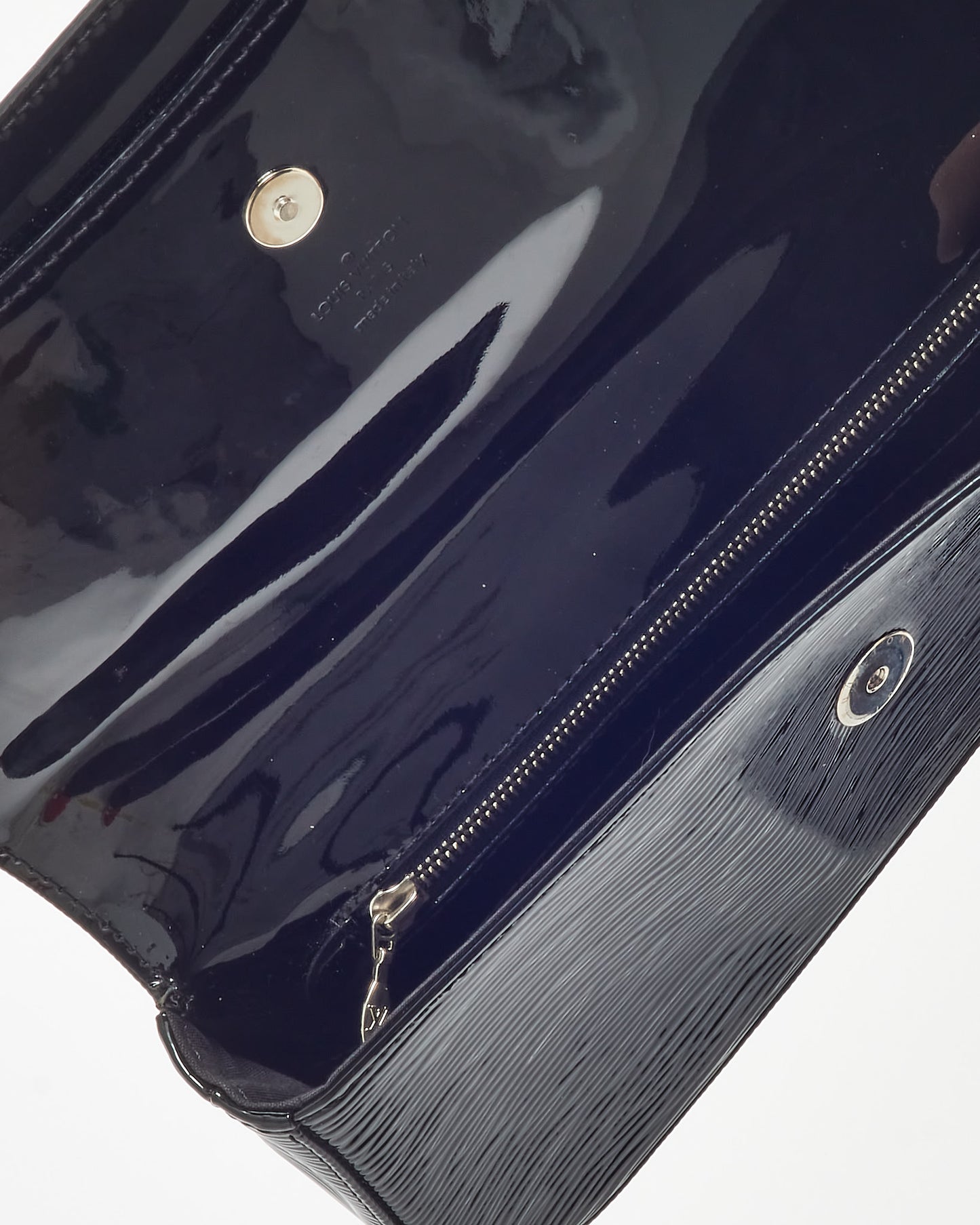 Louis Vuitton Black Epi Electric Leather SHW LV Sobe Clutch Bag