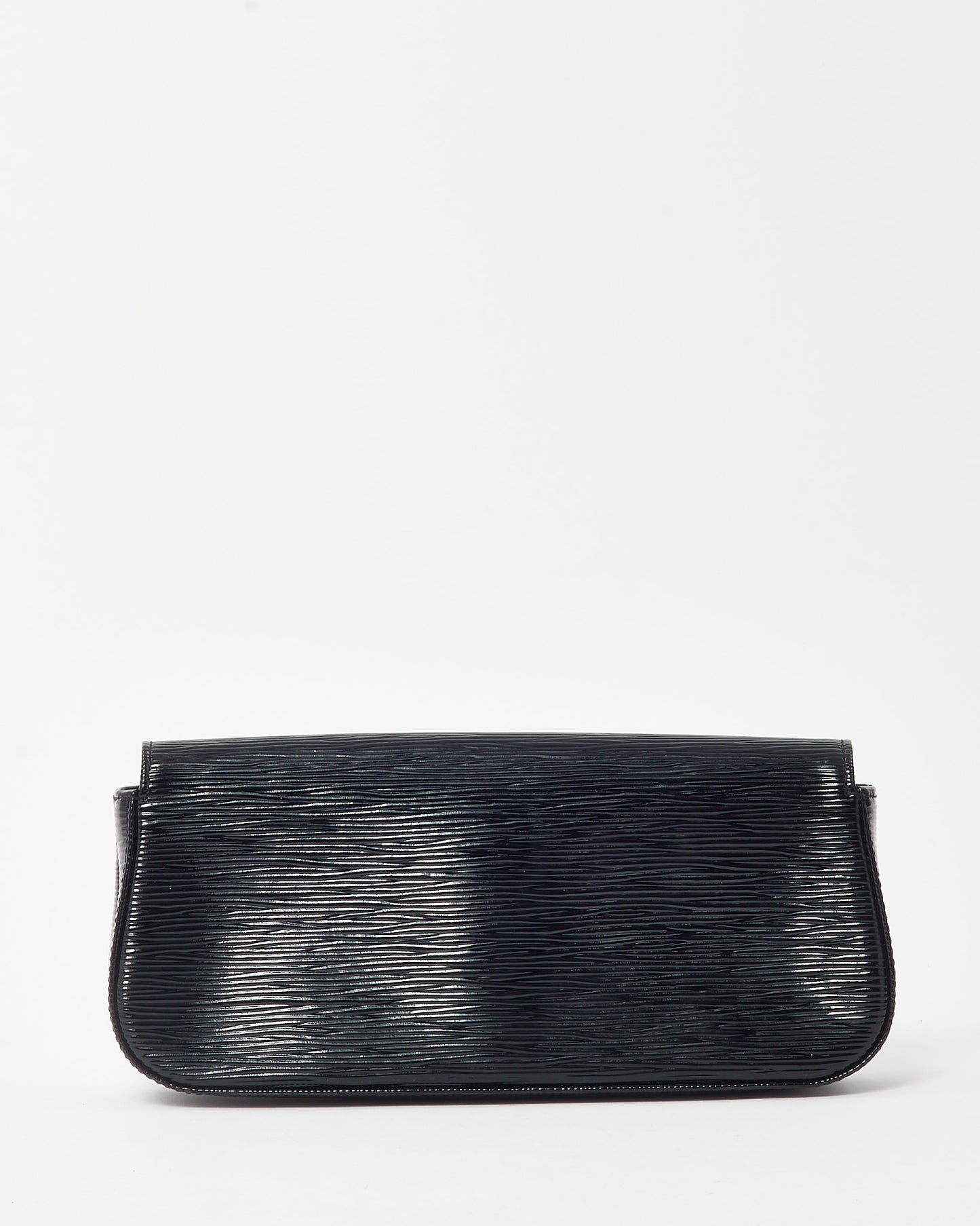 Louis Vuitton Black Epi Electric Leather SHW LV Sobe Clutch Bag