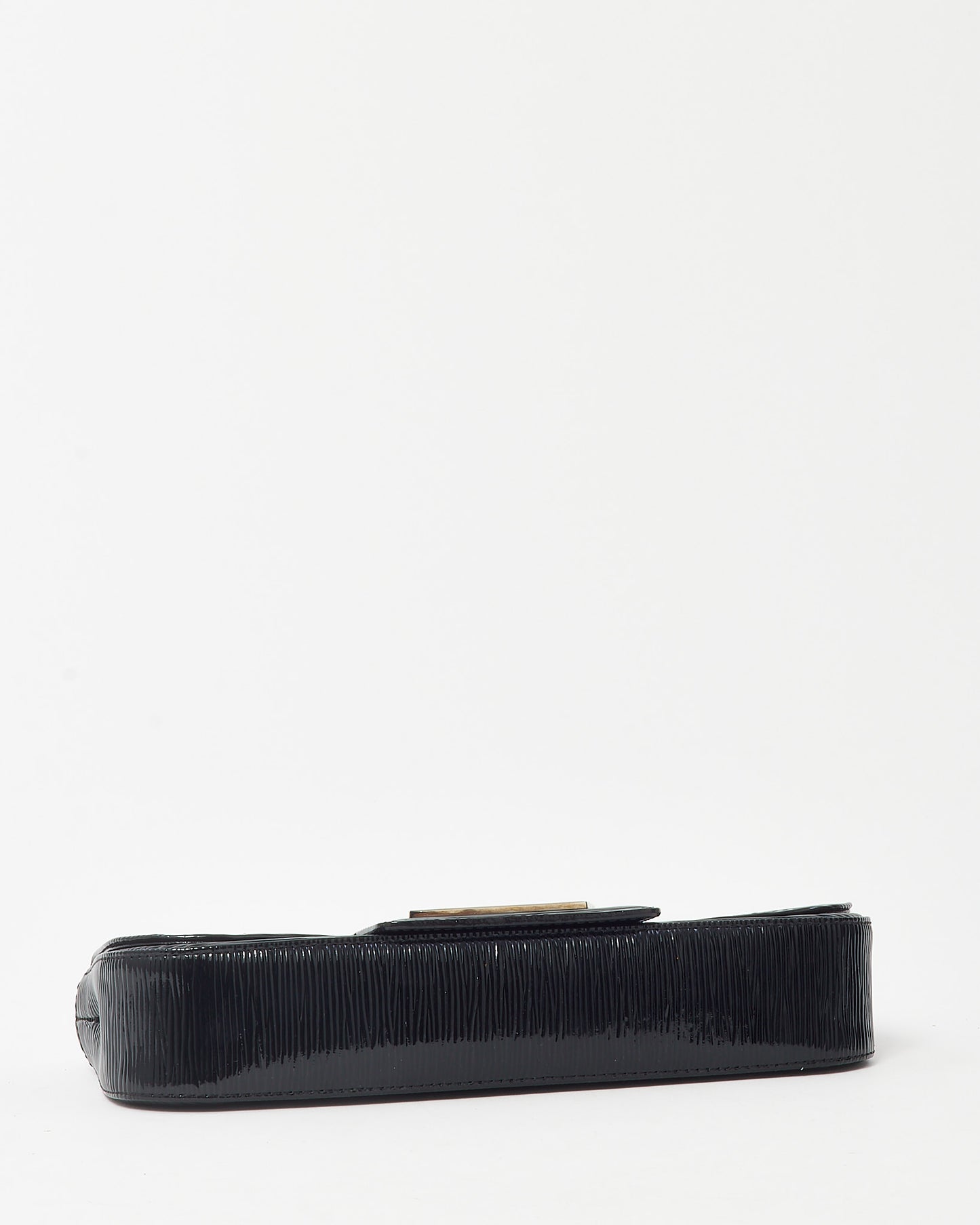 Louis Vuitton Black Epi Electric Leather SHW LV Sobe Clutch Bag