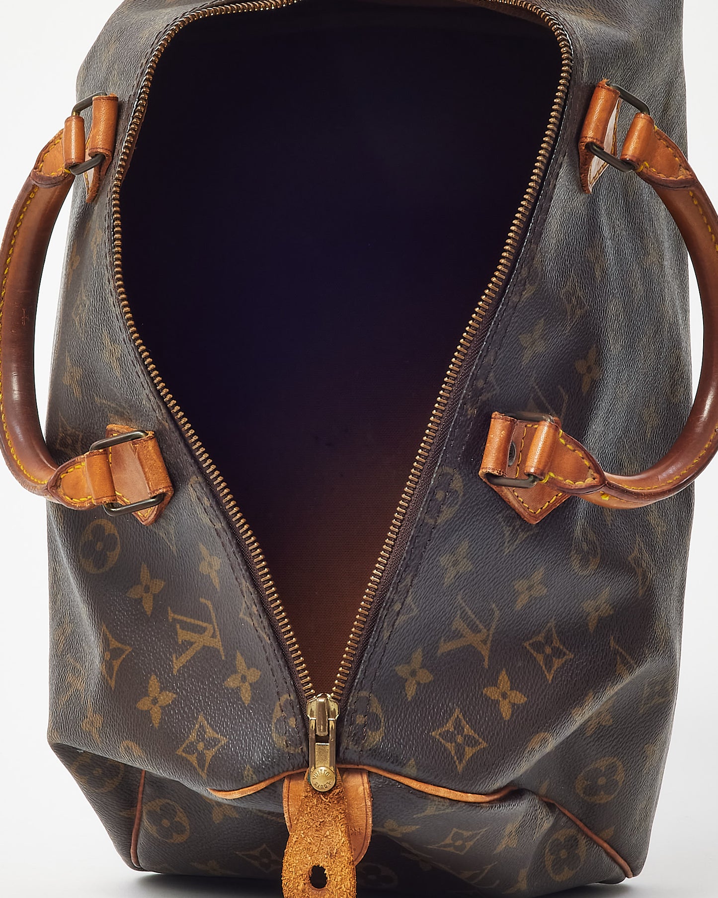 Louis Vuitton Vintage Monogram Coated Canvas Speedy 35 Bag