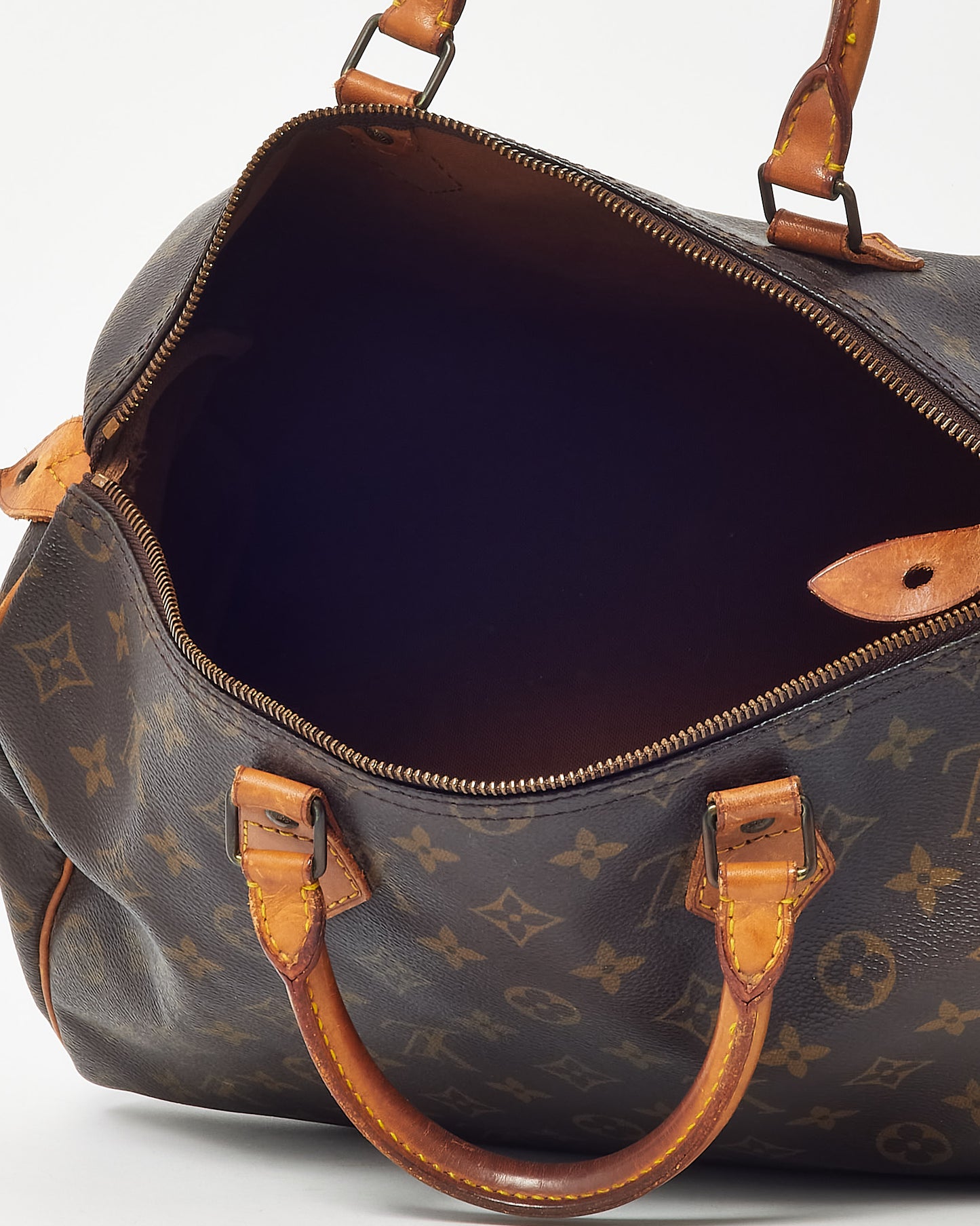 Louis Vuitton Vintage Monogram Coated Canvas Speedy 35 Bag