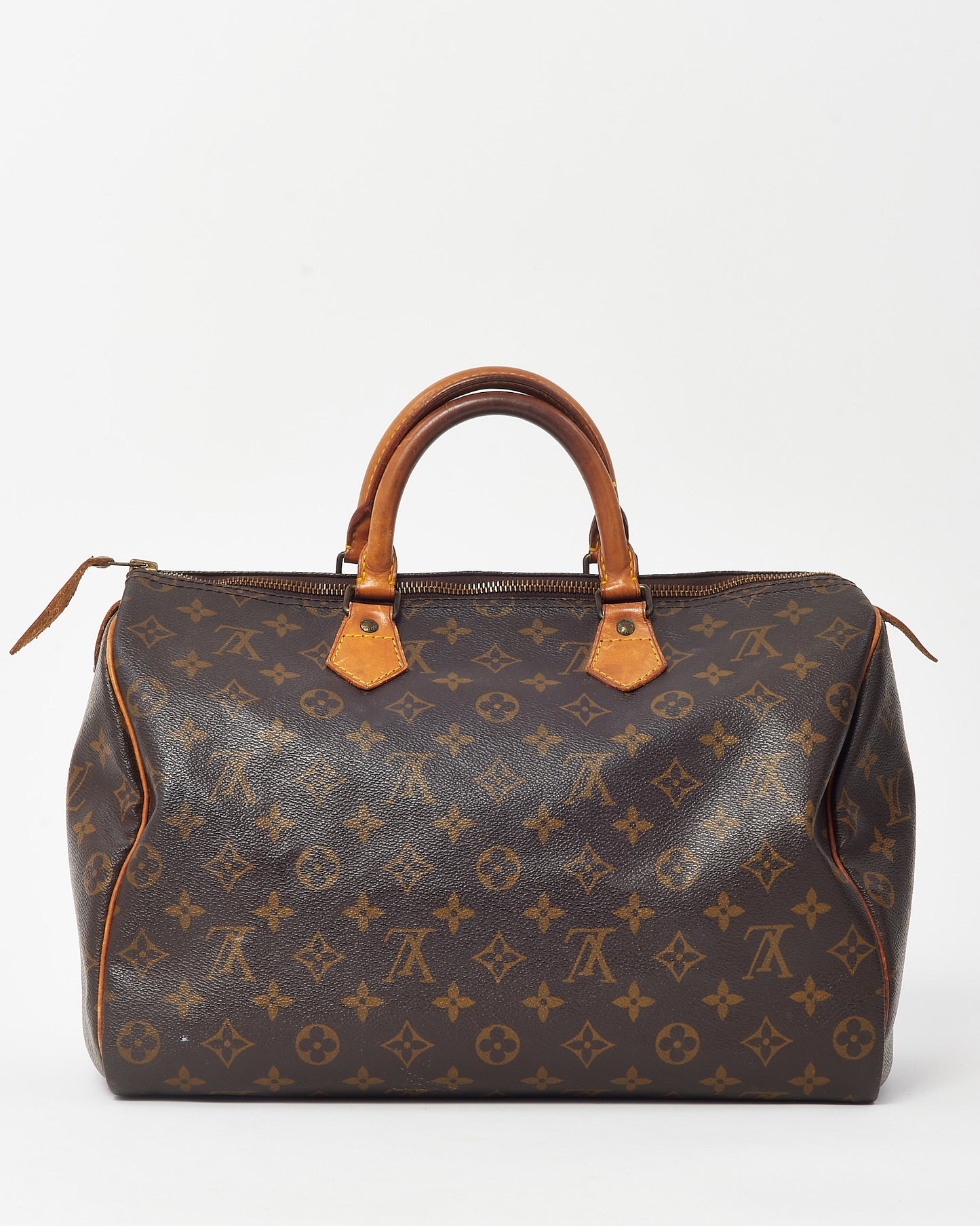 Louis Vuitton Vintage Monogram Coated Canvas Speedy 35 Bag
