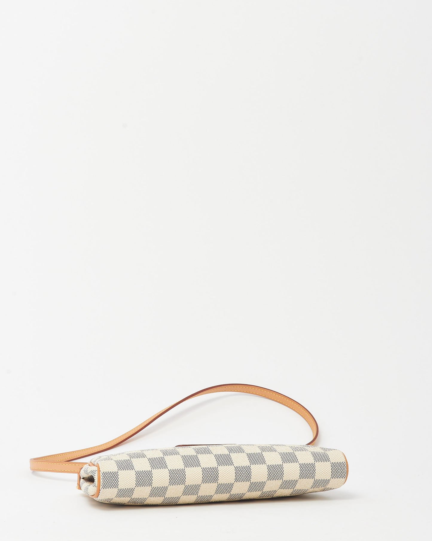 Louis Vuitton Damier Azur Coated Canvas Eva Crossbody Clutch Bag