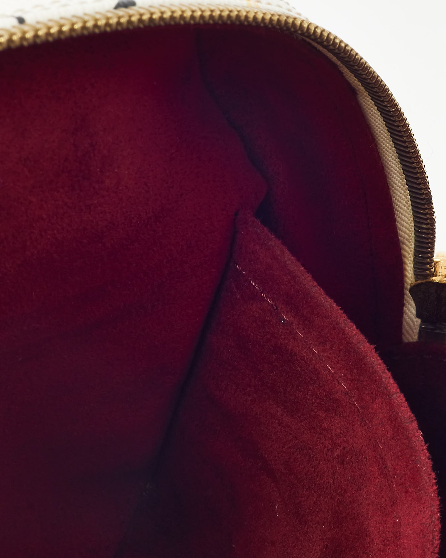 Louis Vuitton White Monogram Multicolor Trouville Top Handle Bag