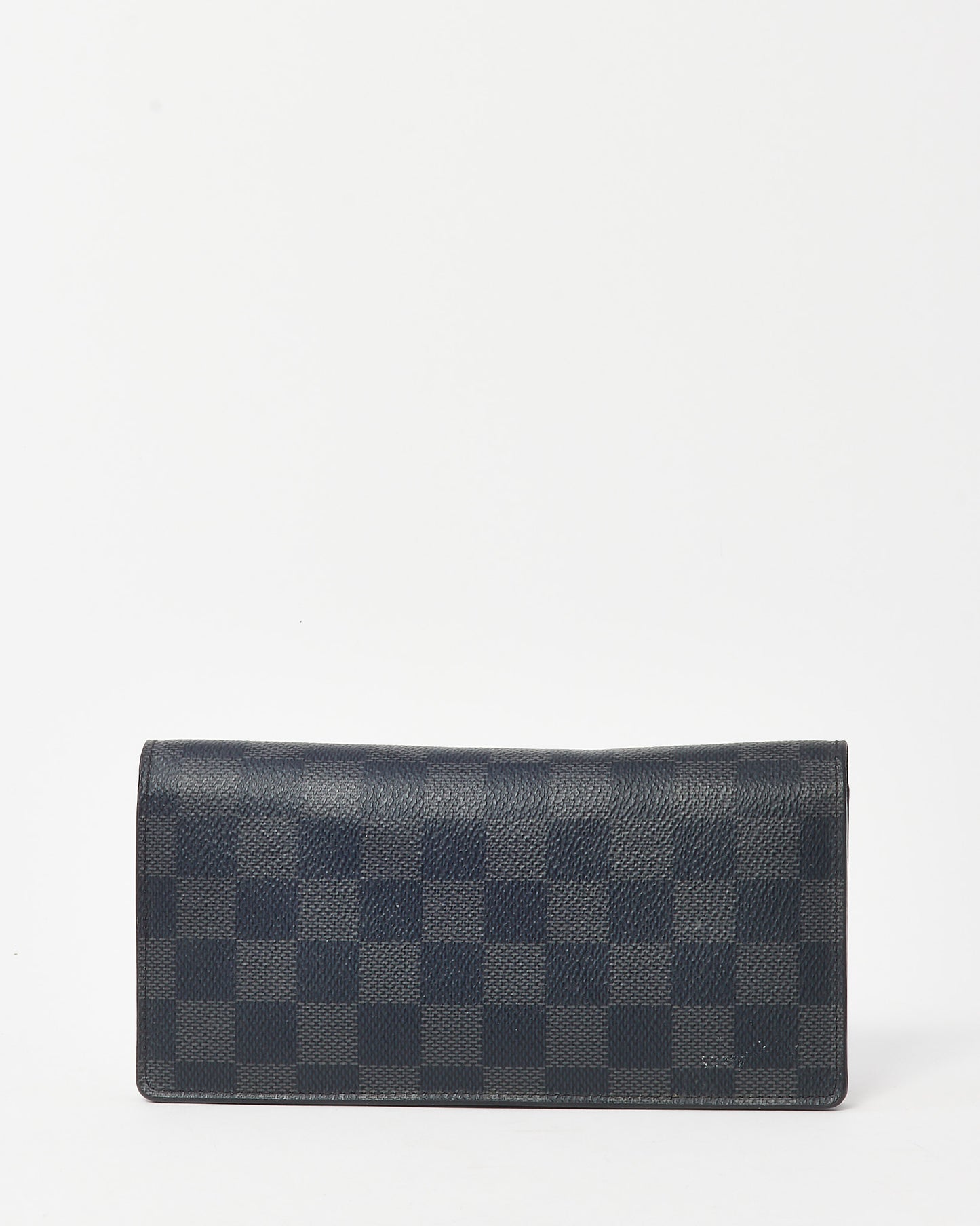 Louis Vuitton Black Damier Graphite Coated Canvas Brazza Wallet