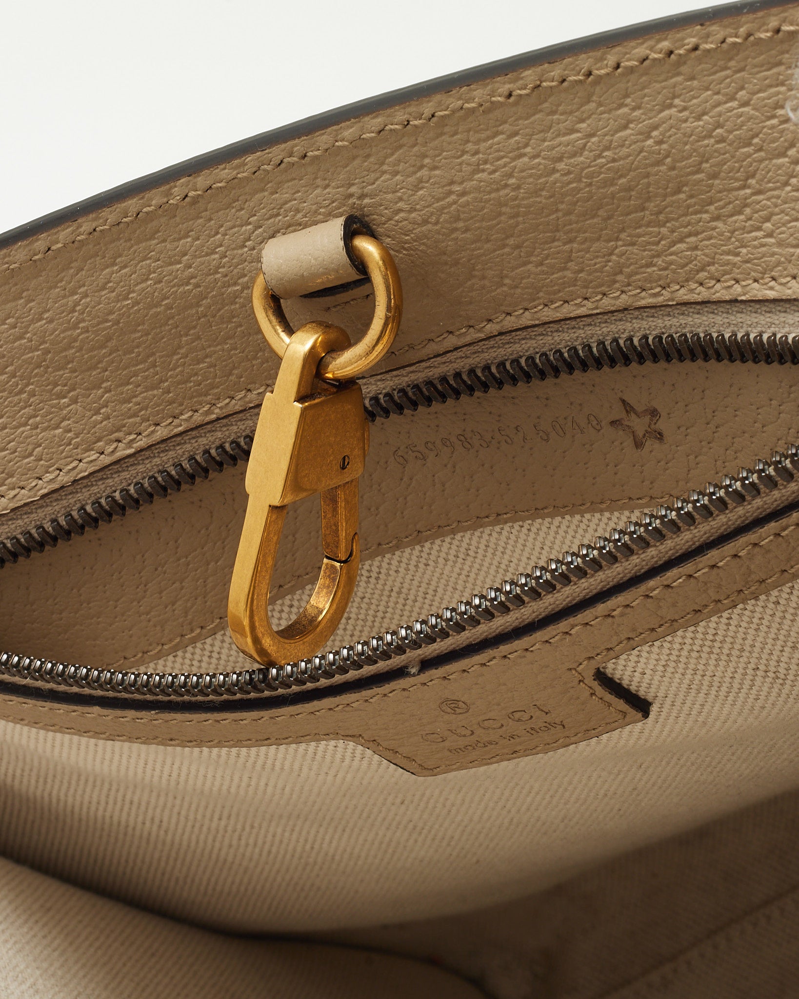 Buy Gucci Beige & White GG Monogram Supreme Coated Canvas Small