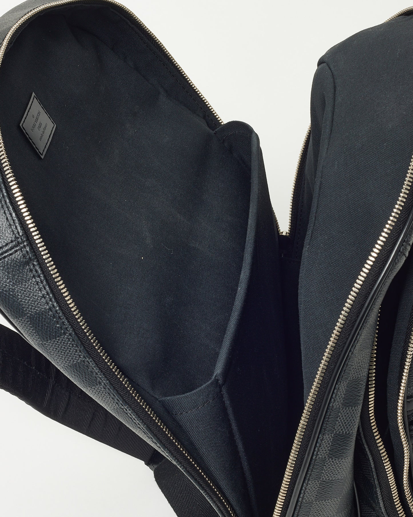 Louis Vuitton Black Damier Graphite Coated Canvas Michael Backpack