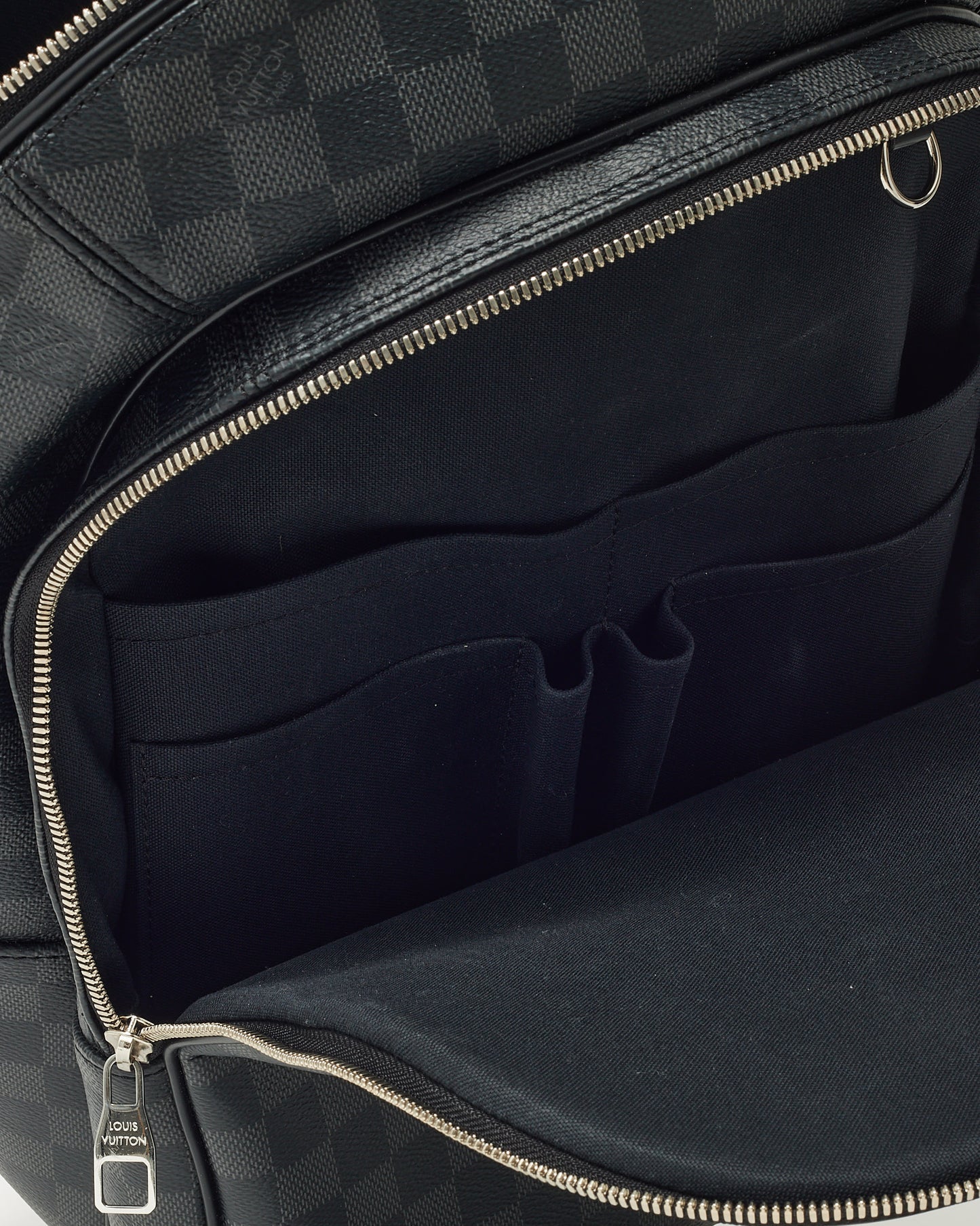 Louis Vuitton Black Damier Graphite Coated Canvas Michael Backpack