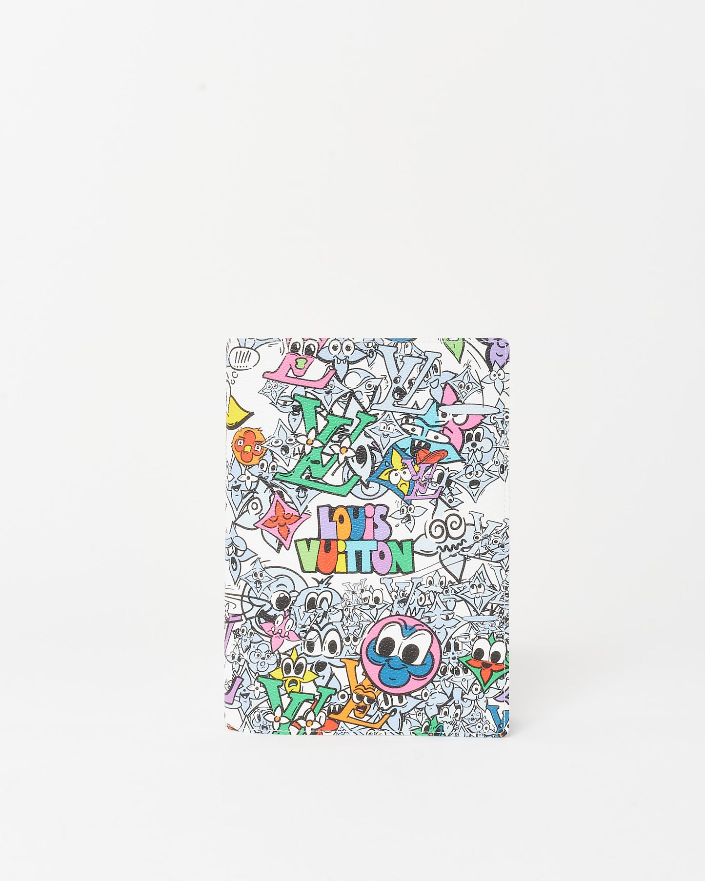 Louis Vuitton White Multi Monogram Coated Canvas Comics Notebook Cover