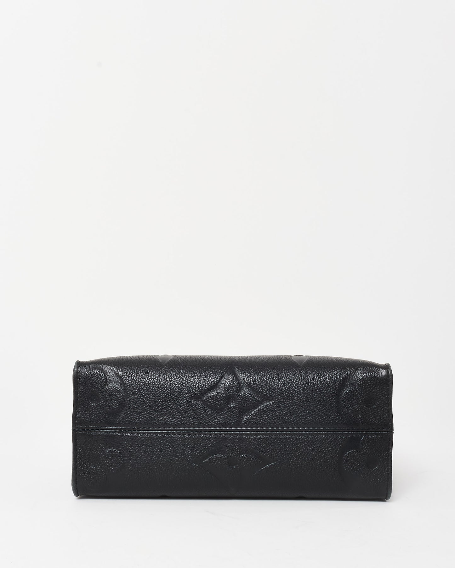 Louis Vuitton Black Monogram Empreinte Leather OnTheGo PM Bag