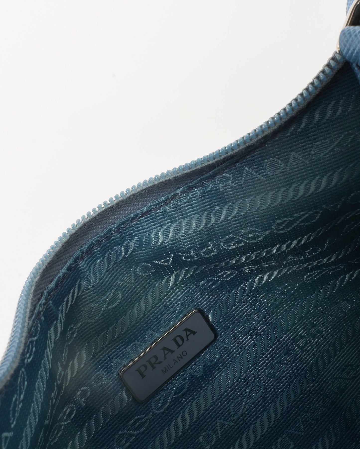 Prada Astral Blue Nylon Re-Nylon Re-Edition 2000 Mini Bag