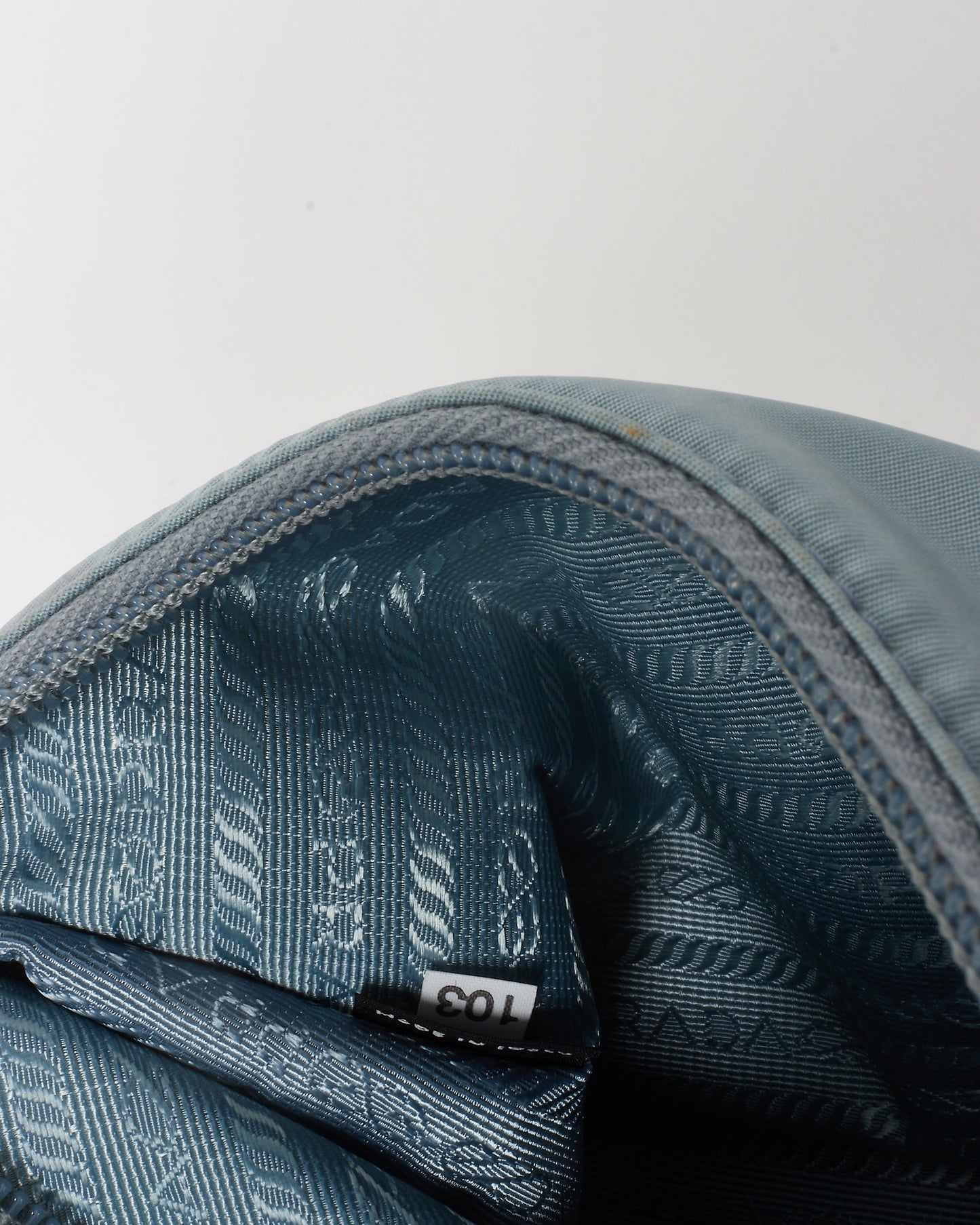 Prada Astral Blue Nylon Re-Nylon Re-Edition 2000 Mini Bag