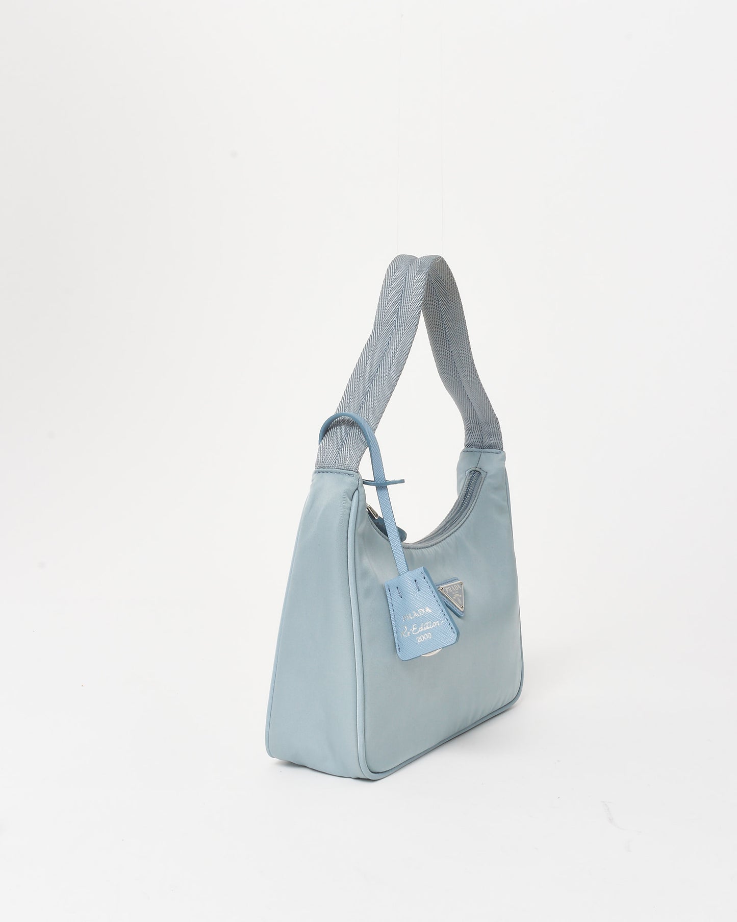 Prada Astral Blue Nylon Re-Nylon Re-Edition 2000 Mini Bag