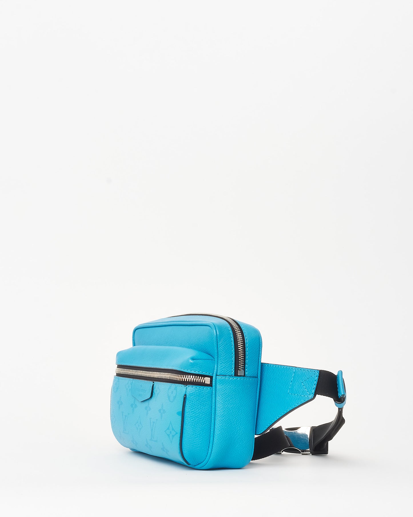 Louis Vuitton Blue Monogram Taigarama Leather Outdoor Belt Bag