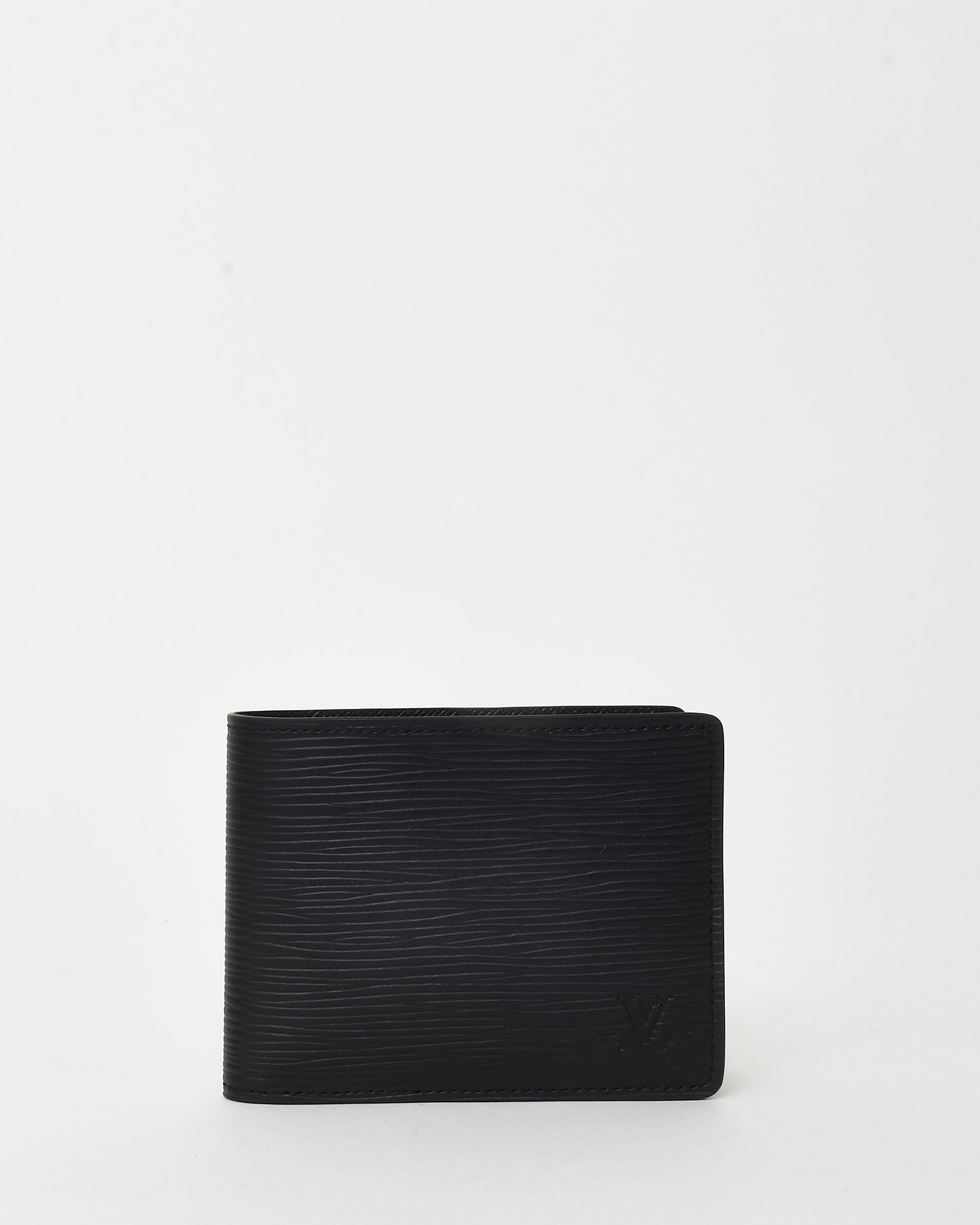 Louis Vuitton Black Epi Leather Bi-Fold Wallet