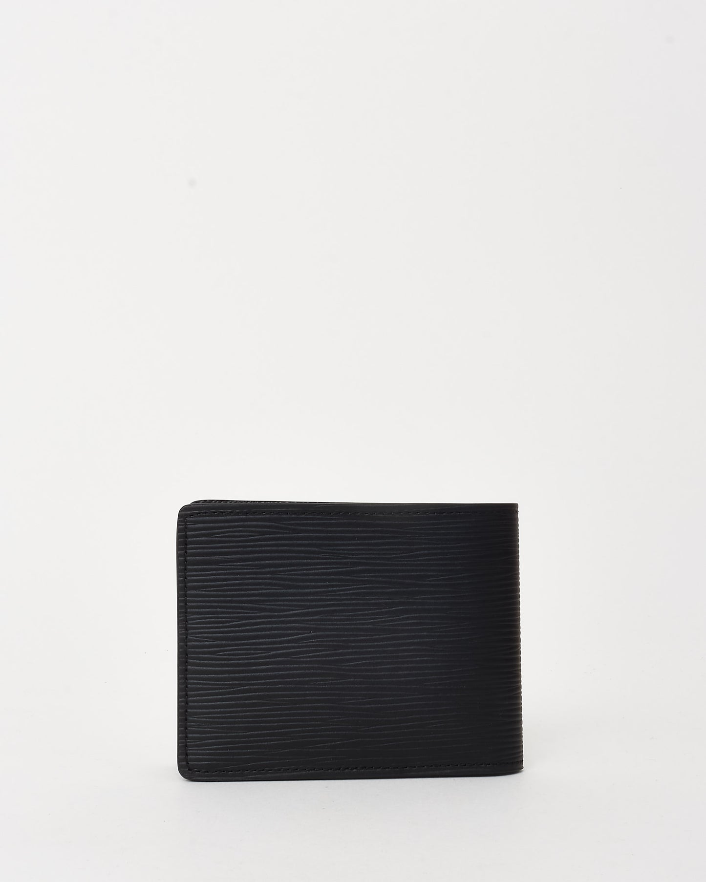Louis Vuitton Black Epi Leather Bi-Fold Wallet