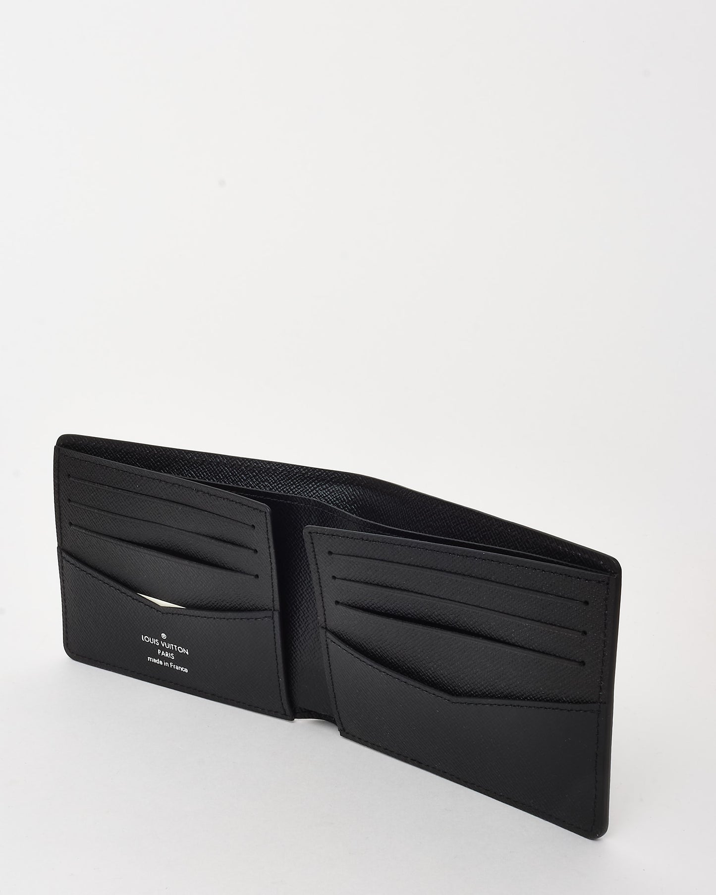 Louis Vuitton Black Epi Leather Bi-Fold Wallet