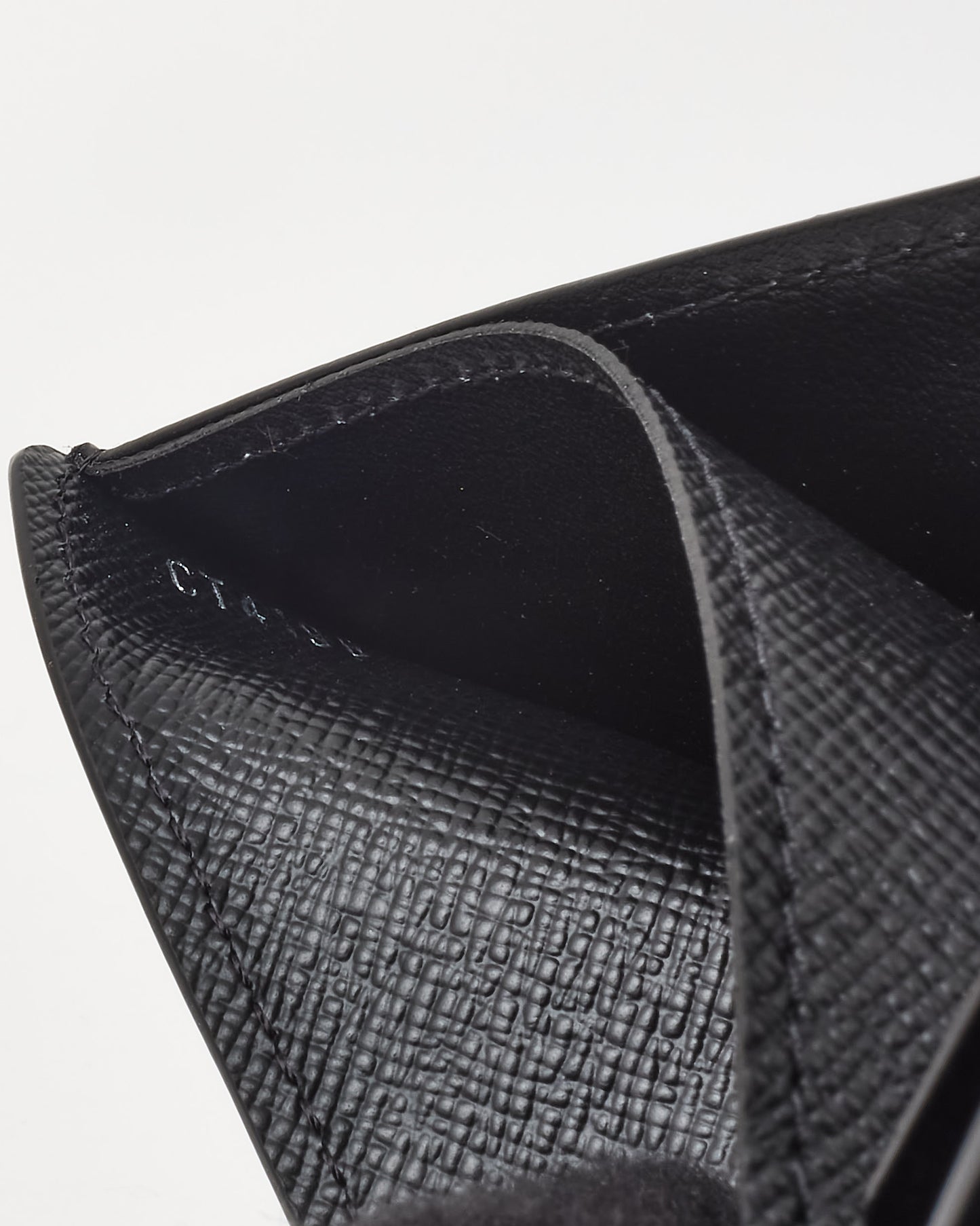 Louis Vuitton Black Epi Leather Bi-Fold Wallet