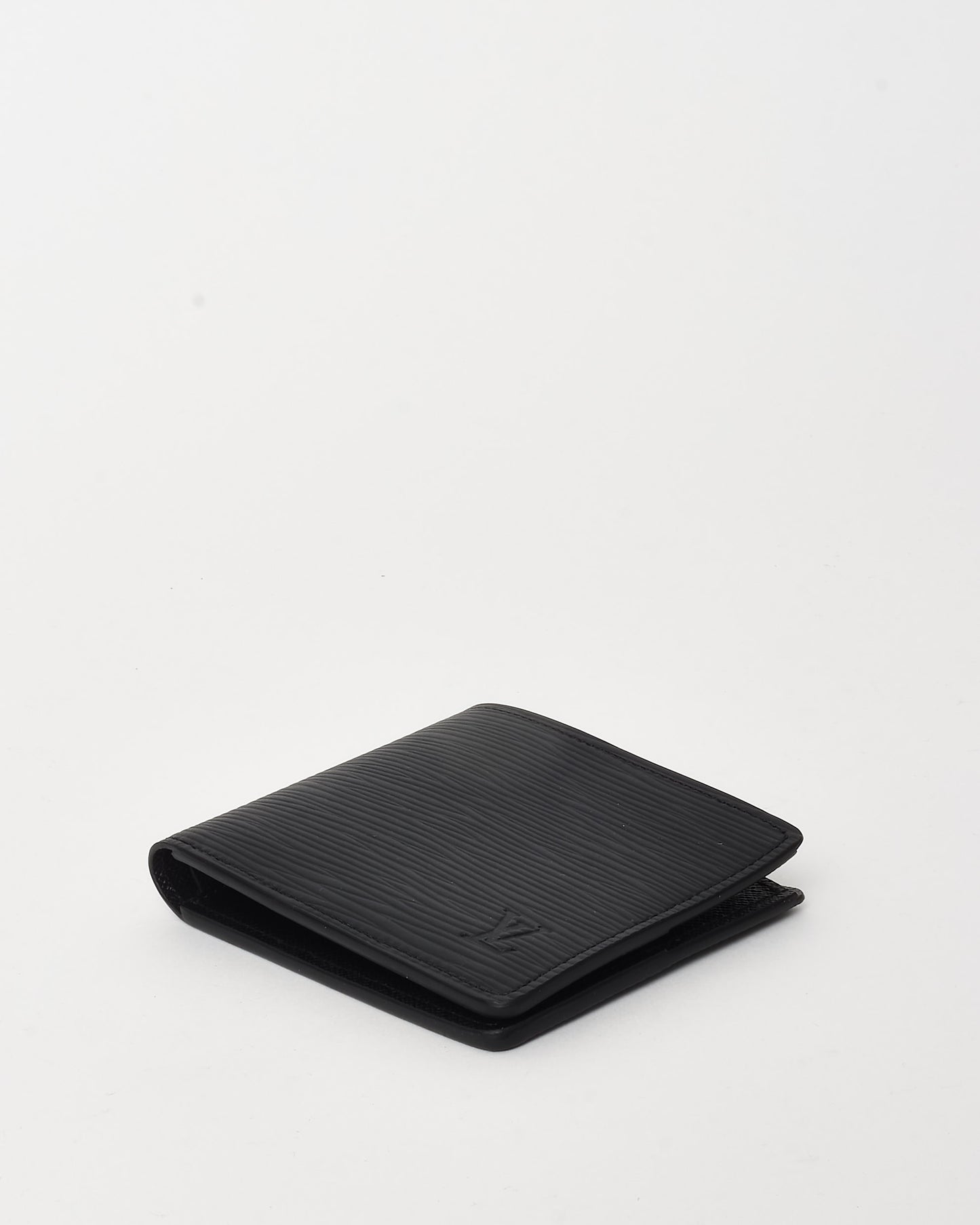 Louis Vuitton Black Epi Leather Bi-Fold Wallet