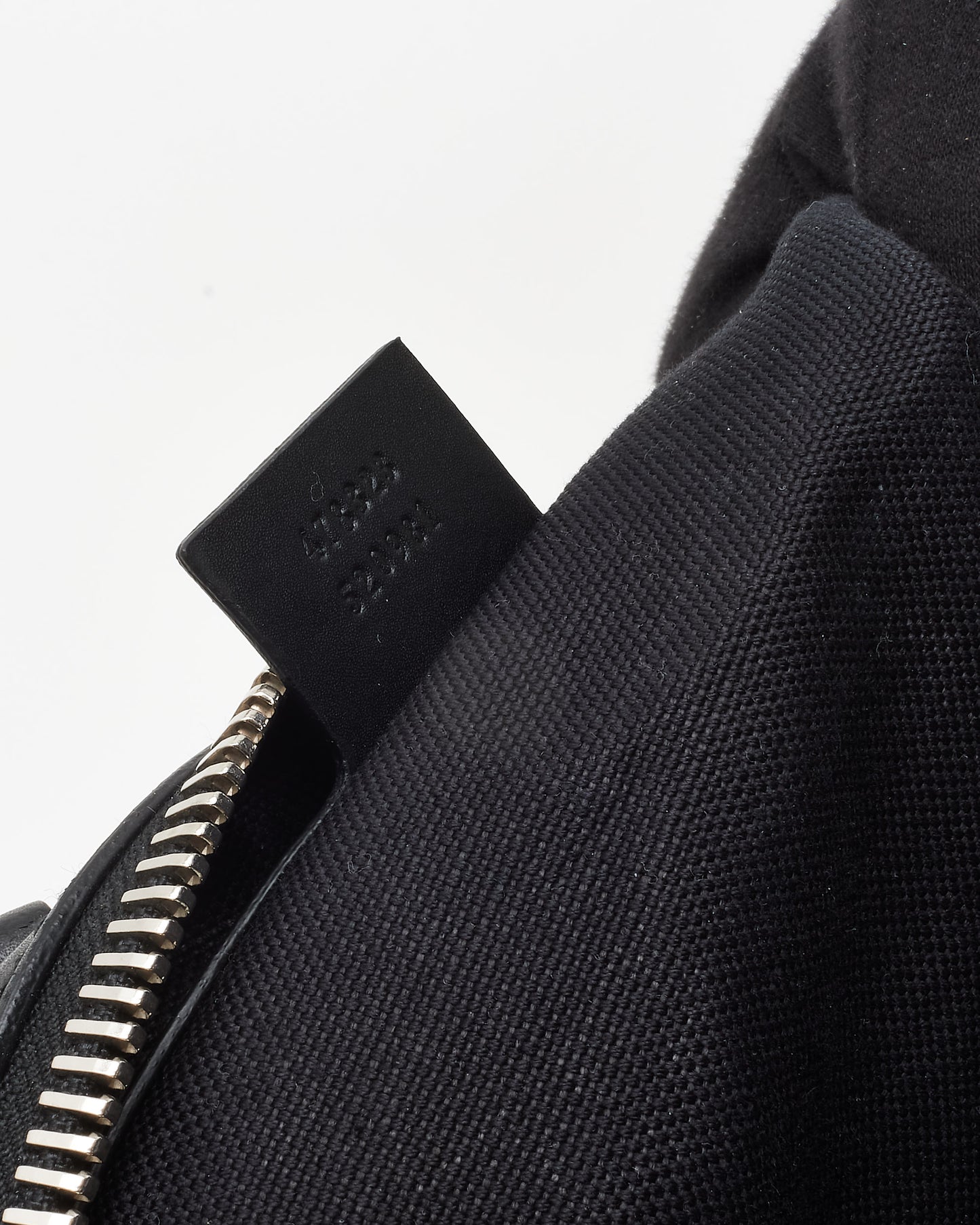 Gucci Black Monogram GG Supreme Canvas with Leather GG Duffle Bag