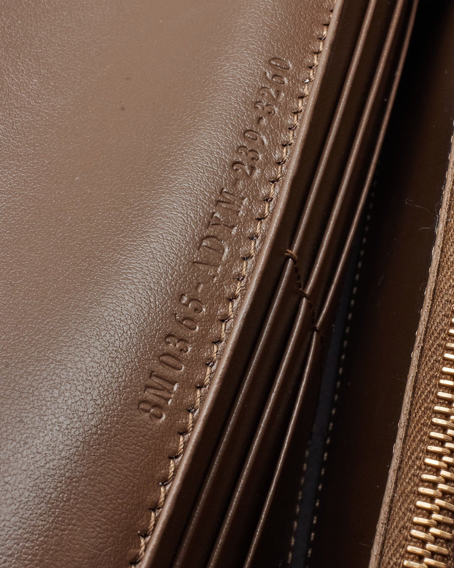 Fendi Brown and Black FF Embossed Leather Diamonds Continental Wallet with Chain Bag